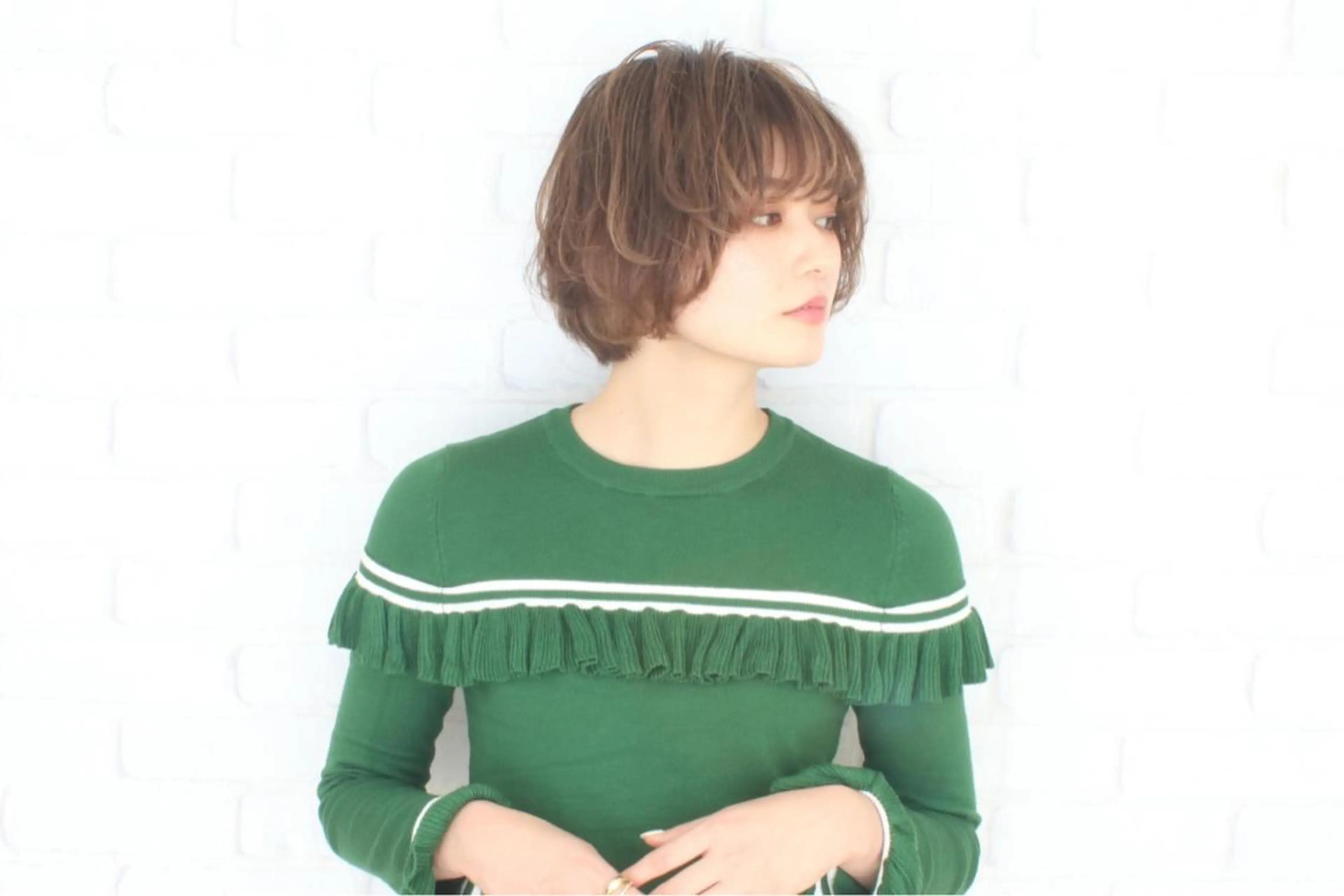 ショート パーマ 松井 竜輝のヘアスタイル