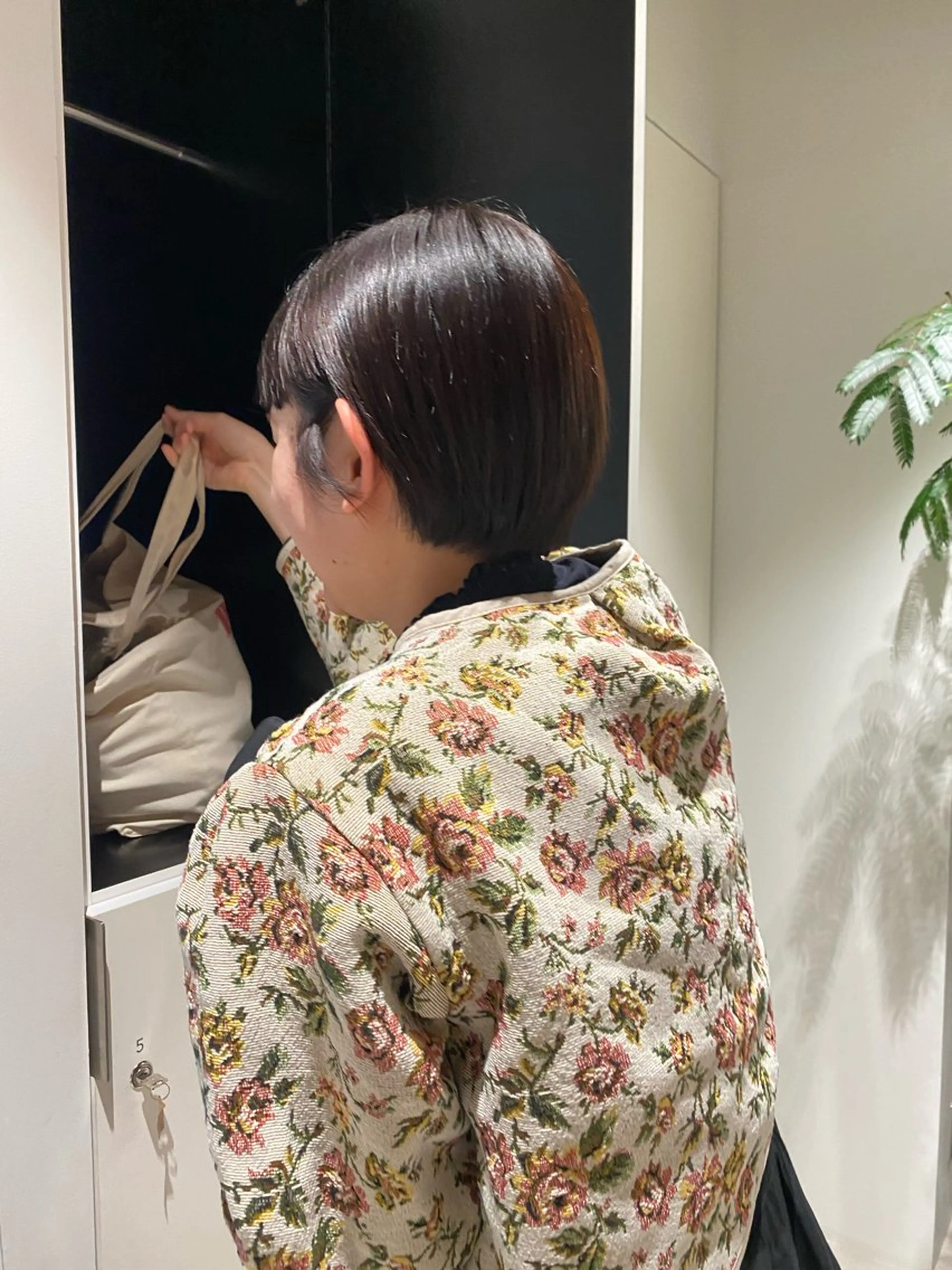 ショート 縮毛矯正 ooit所属・田崎 文香のヘアスタイル