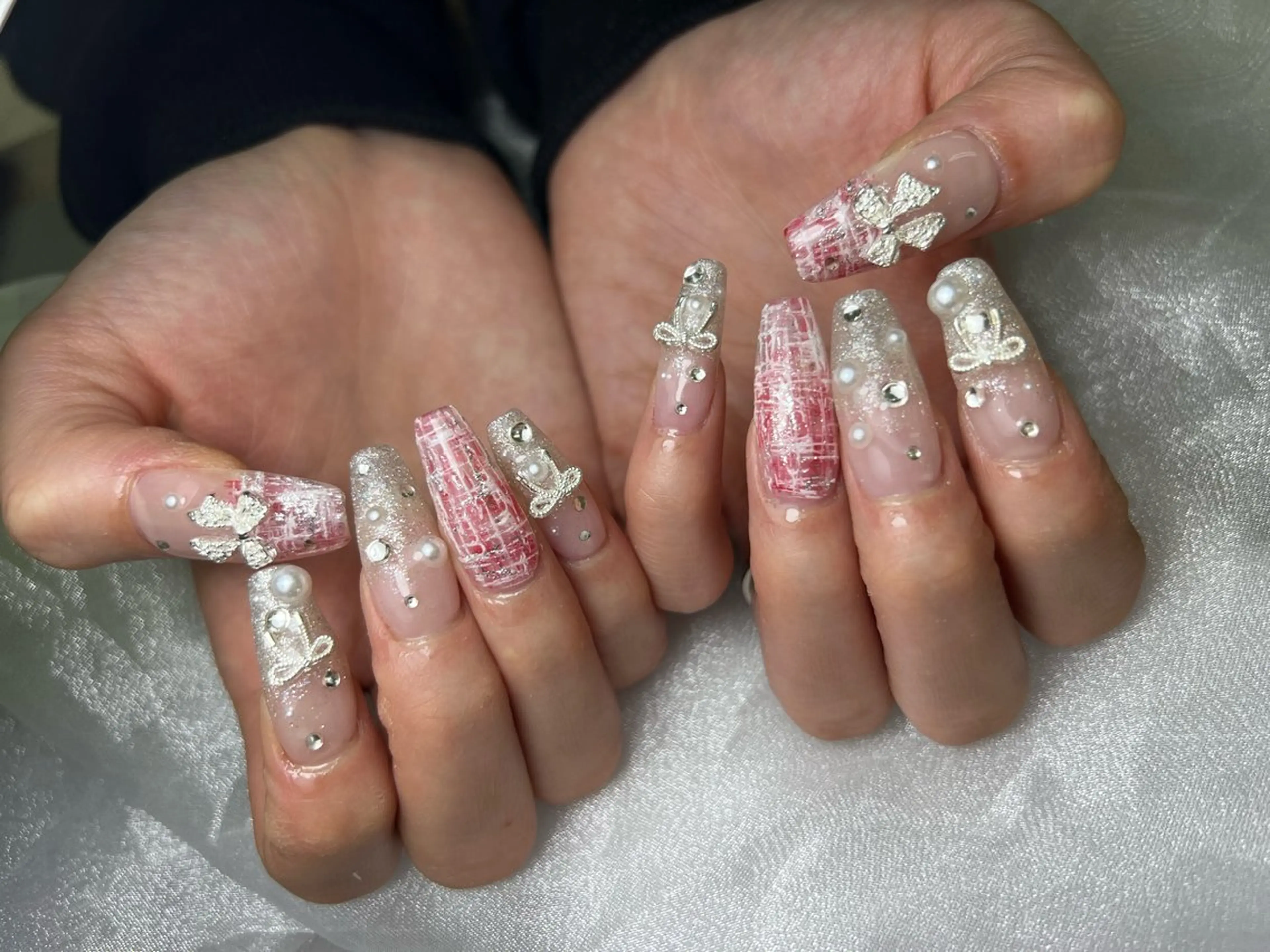 ネイル ハンドネイル Mana‪ ‪·͜· ❤︎‬のネイルデザイン