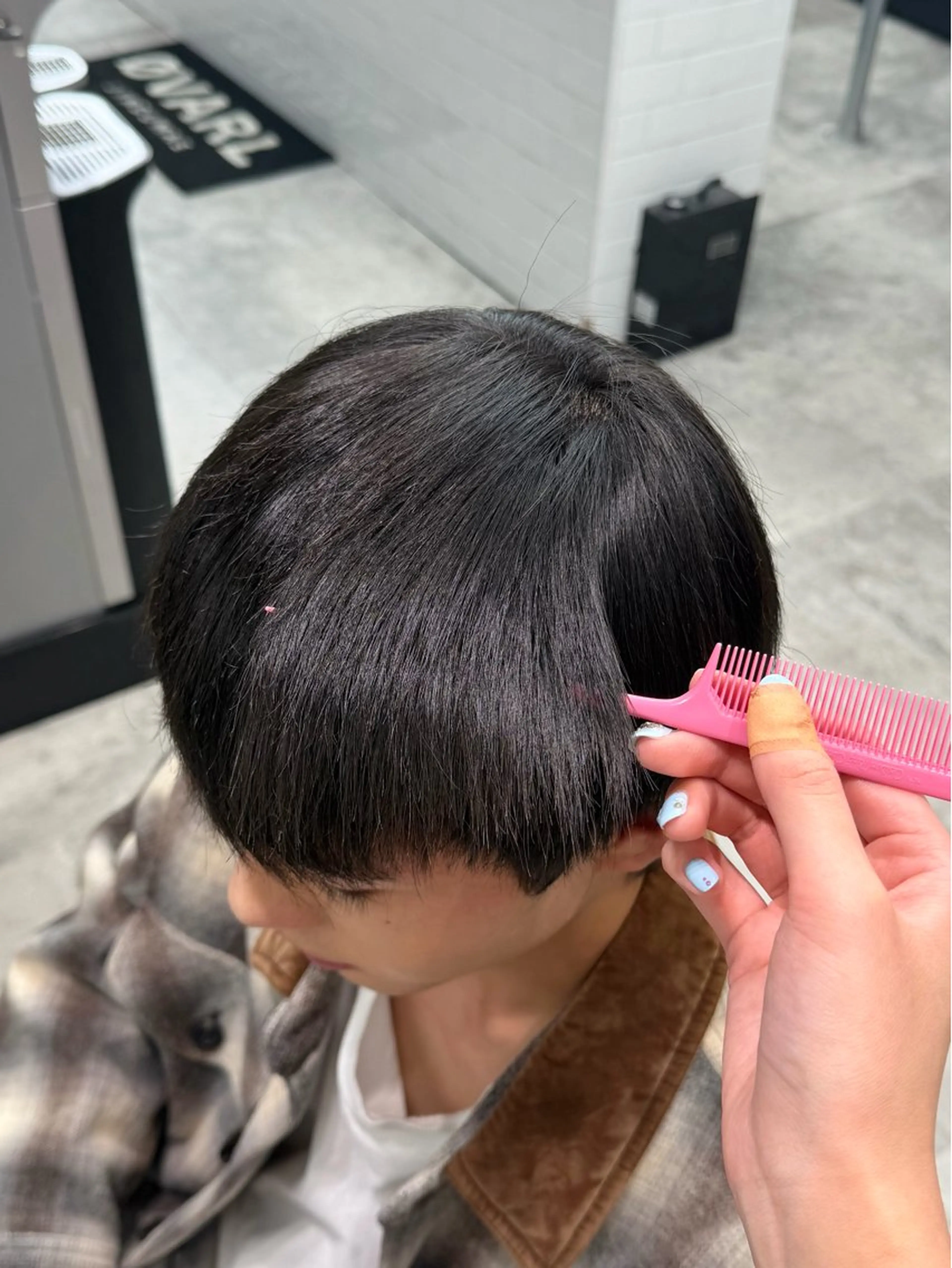 パーマ メンズ 縮毛矯正 【OVARL】武田 まなみのヘアスタイル