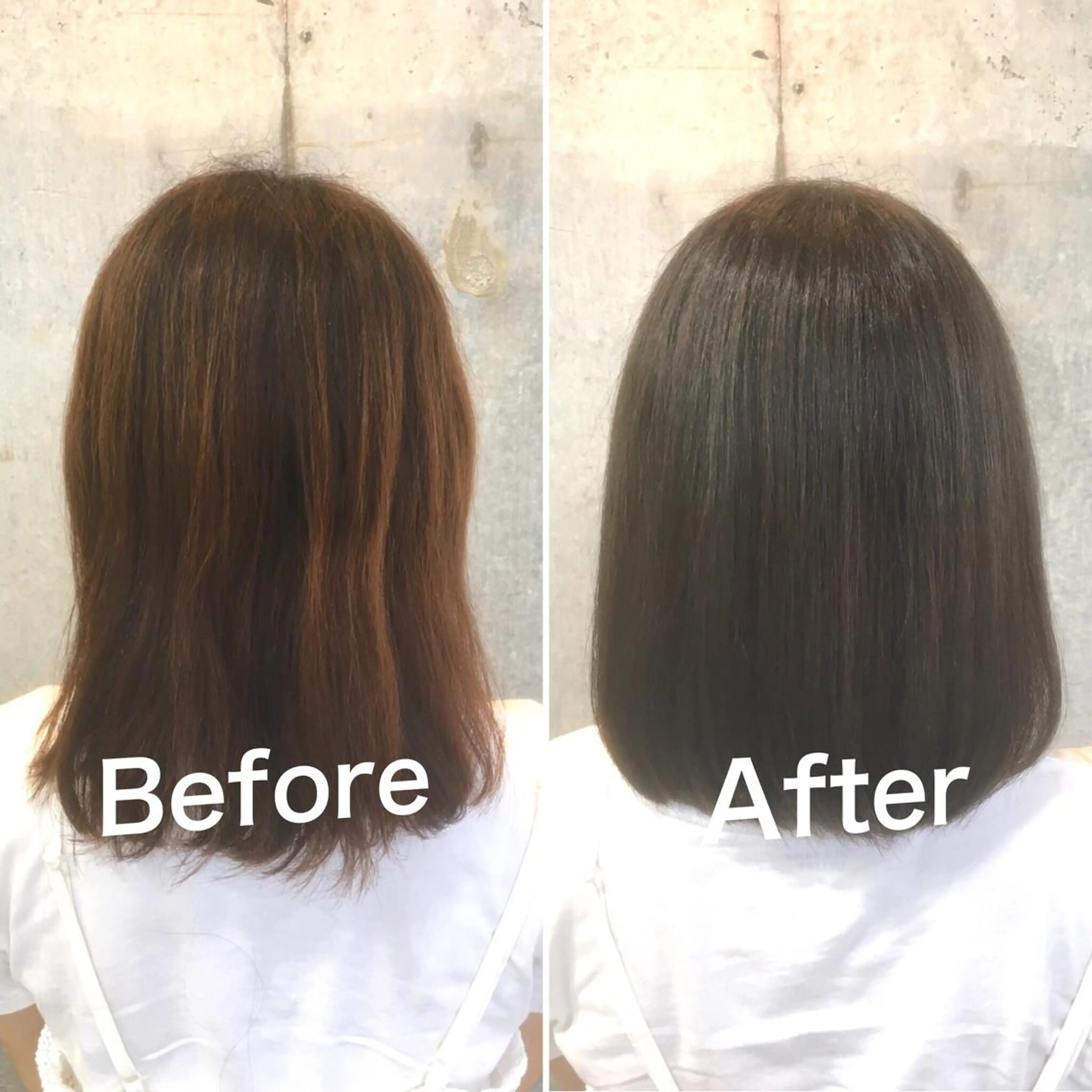 カラー アディクシーカラー オレンジ カット トリートメント 佐瀬竜矢PRIMAL /portのヘアスタイル