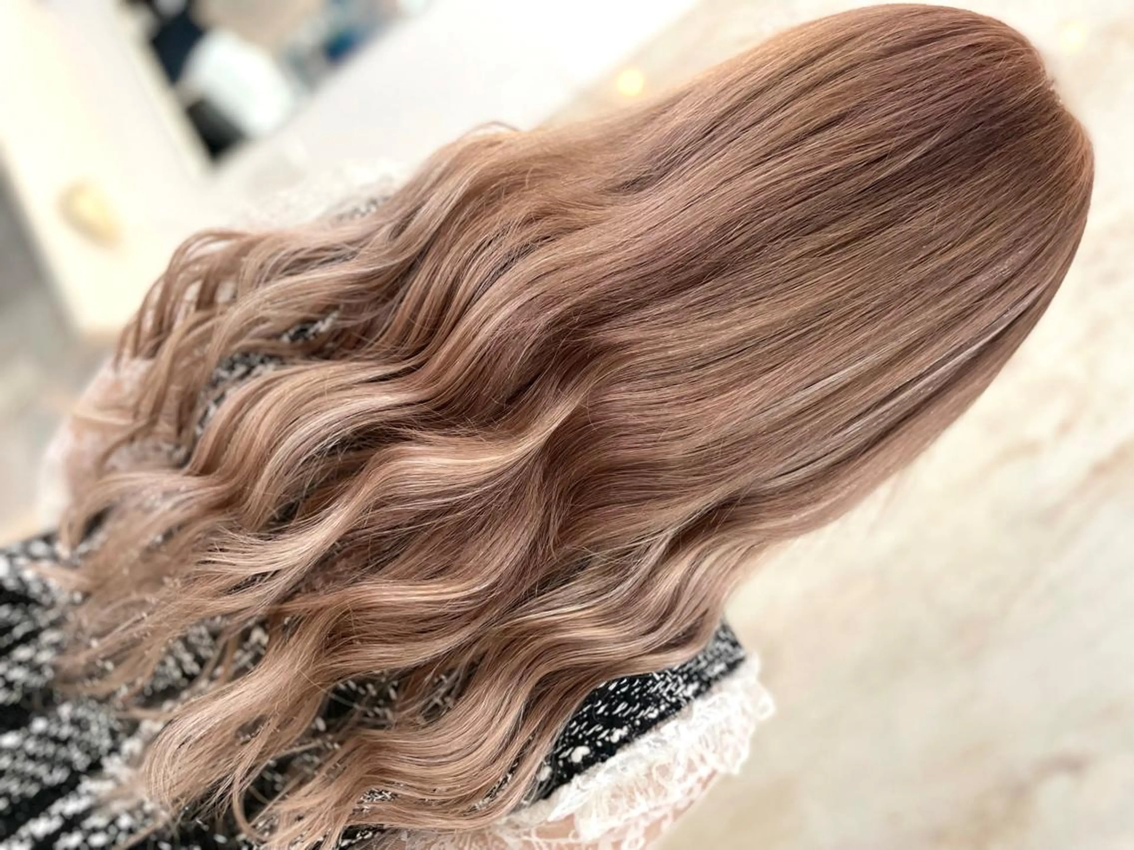 ロング カラー パーマ ヘアアレンジ メンズ シールエクステ メンズバレイヤージュ メンズブリーチ メンズハイライト メンズインナーカラー エクステ 🦋高瀬寛菜🦋 韓国/ブリーチのヘアスタイル