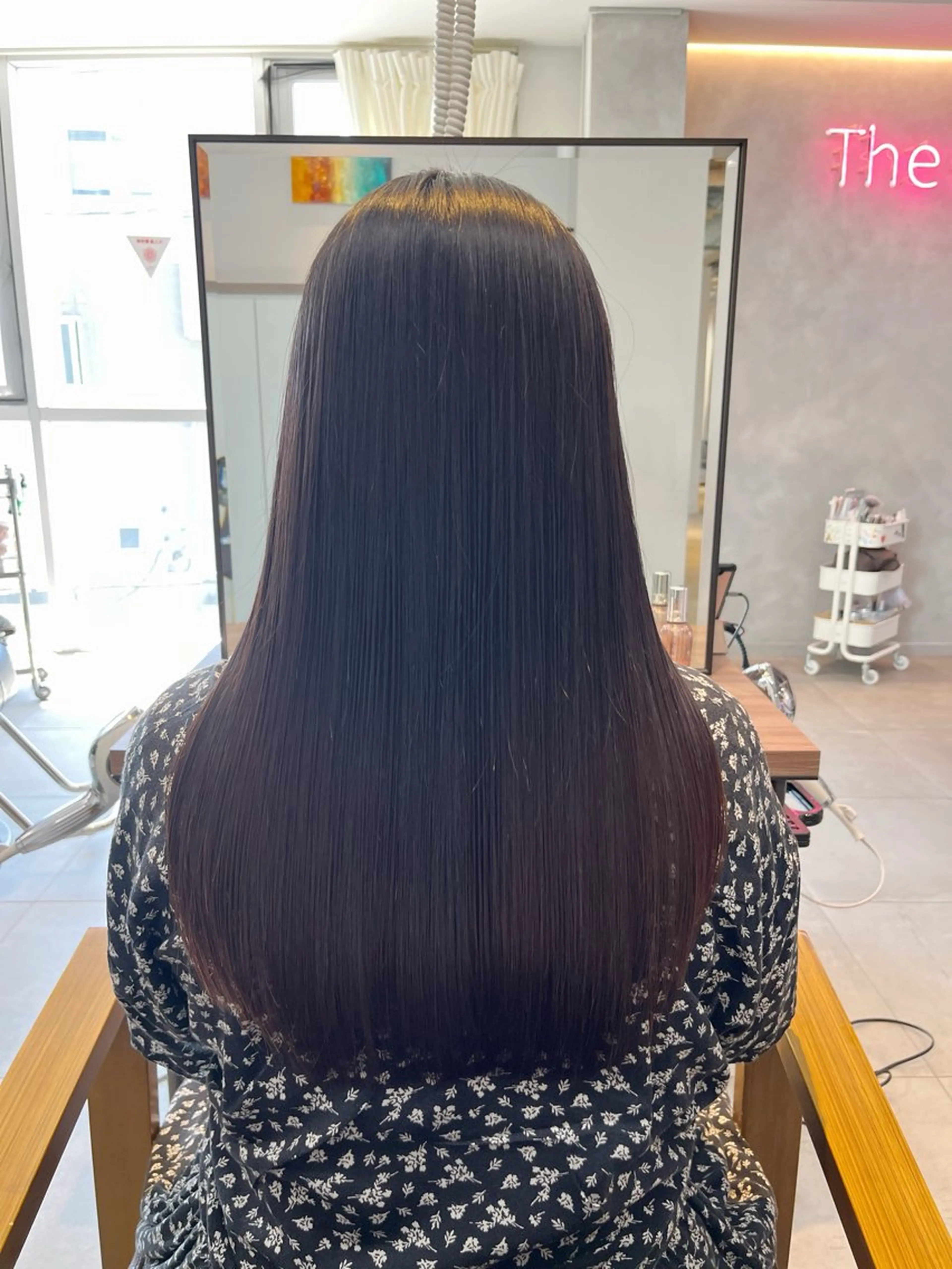 ロング 髪質改善 トリートメント カット トリートメント 堀江あかり🌟ボブ/ ハイライト/似合わせのヘアスタイル