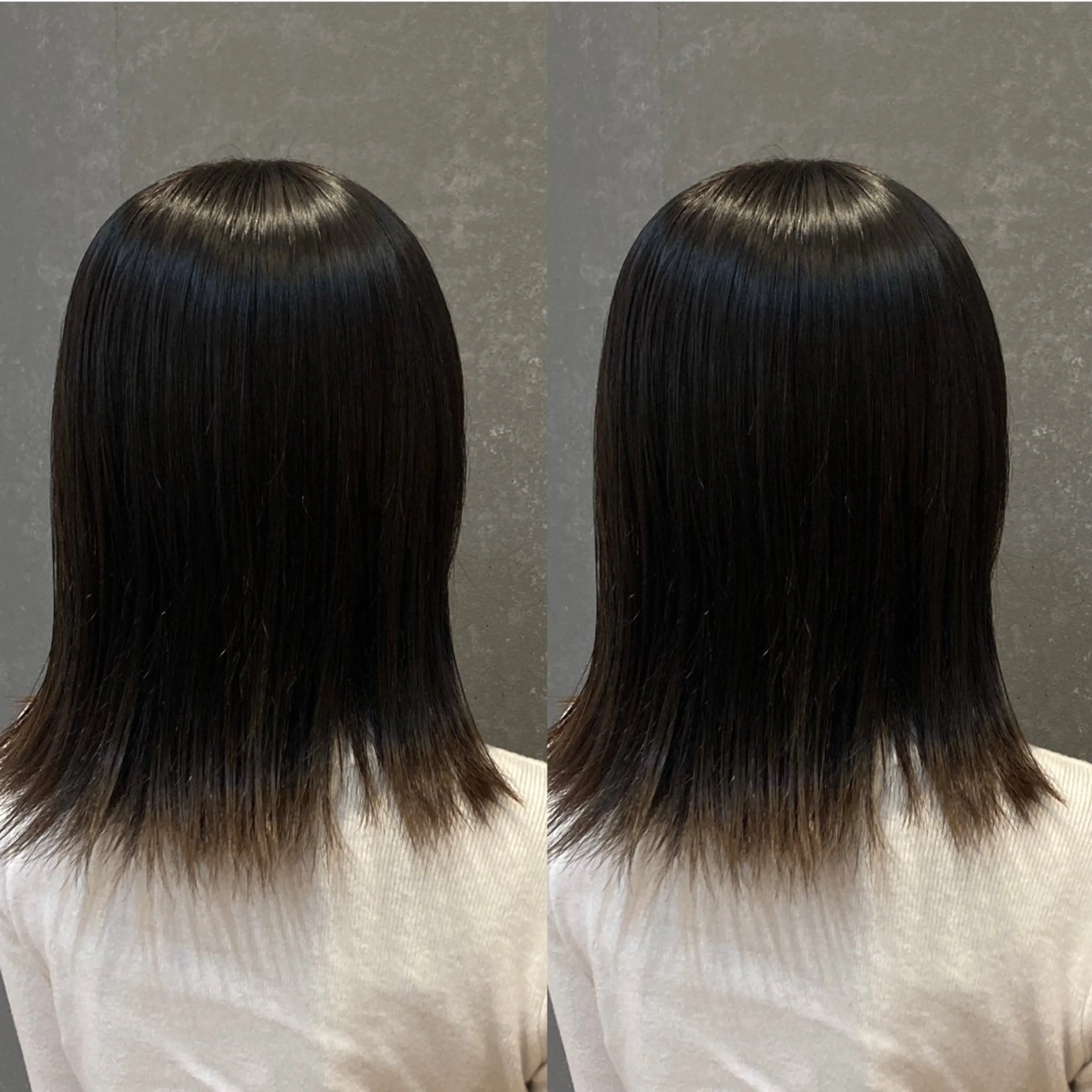 ミディアム カラー 髪質改善 schon所属・み うのヘアスタイル