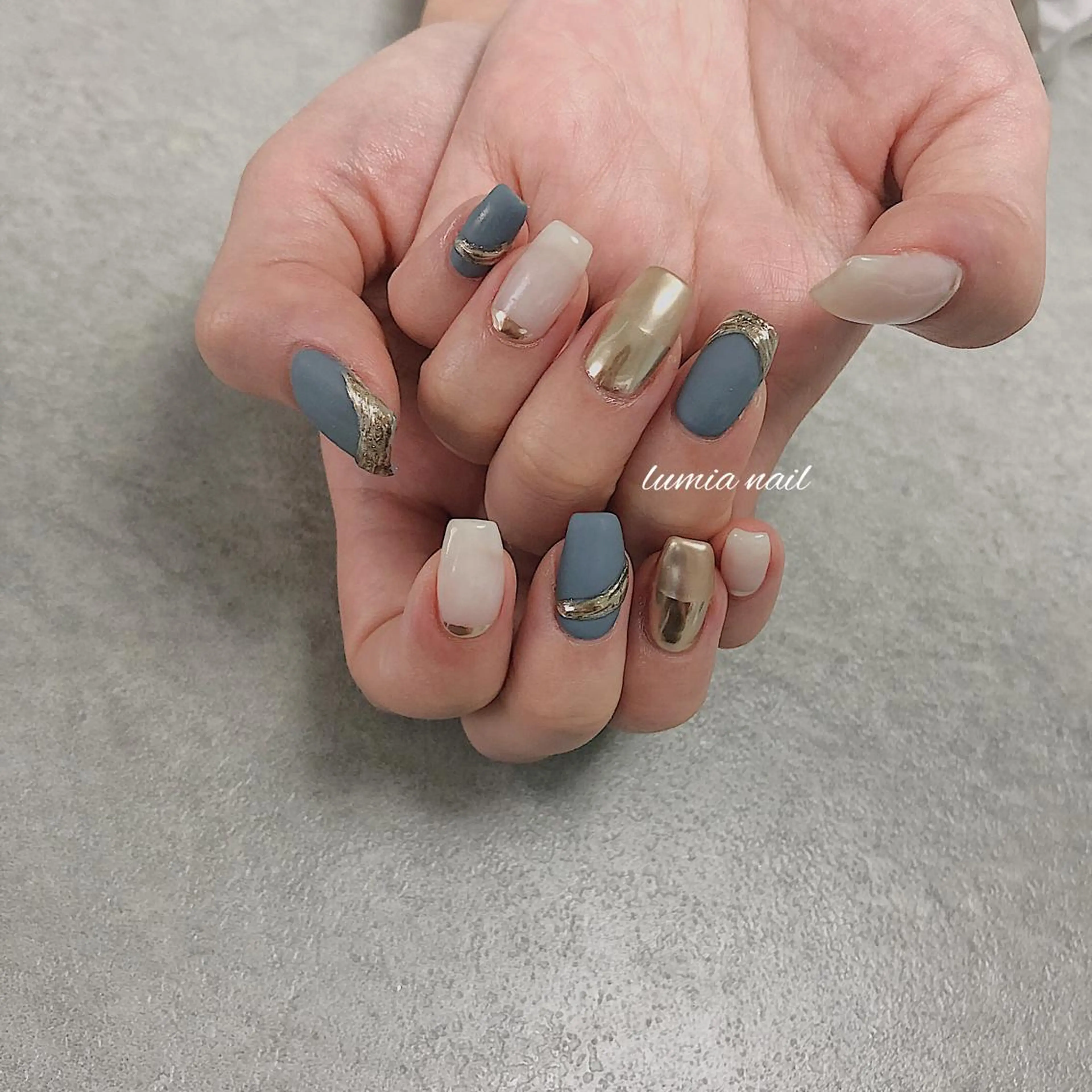 ネイル nail&eyelash Rine所属・Rine 放出 (リネ)のネイルデザイン