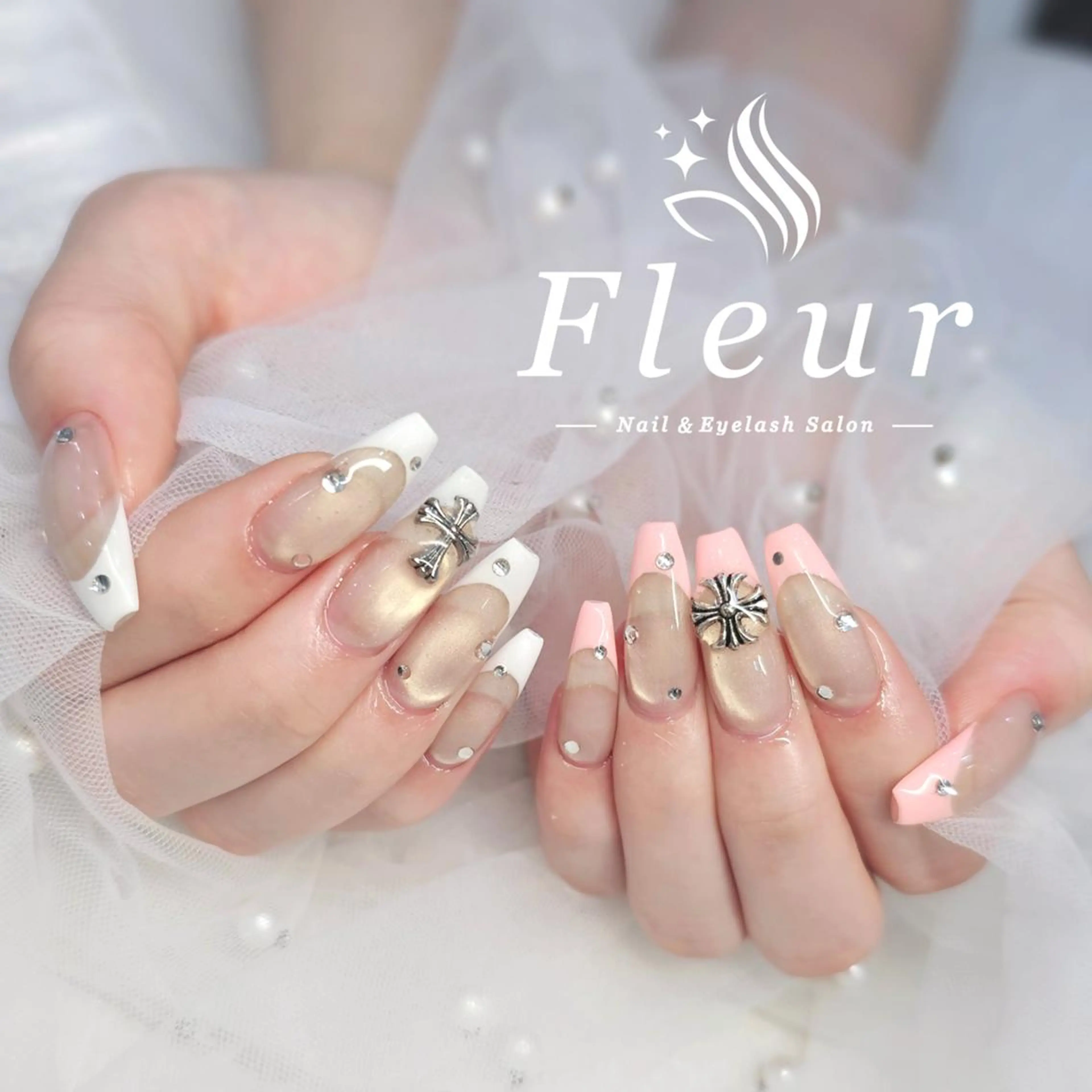 ネイル nail&eye ♡Fleur♡のネイルデザイン