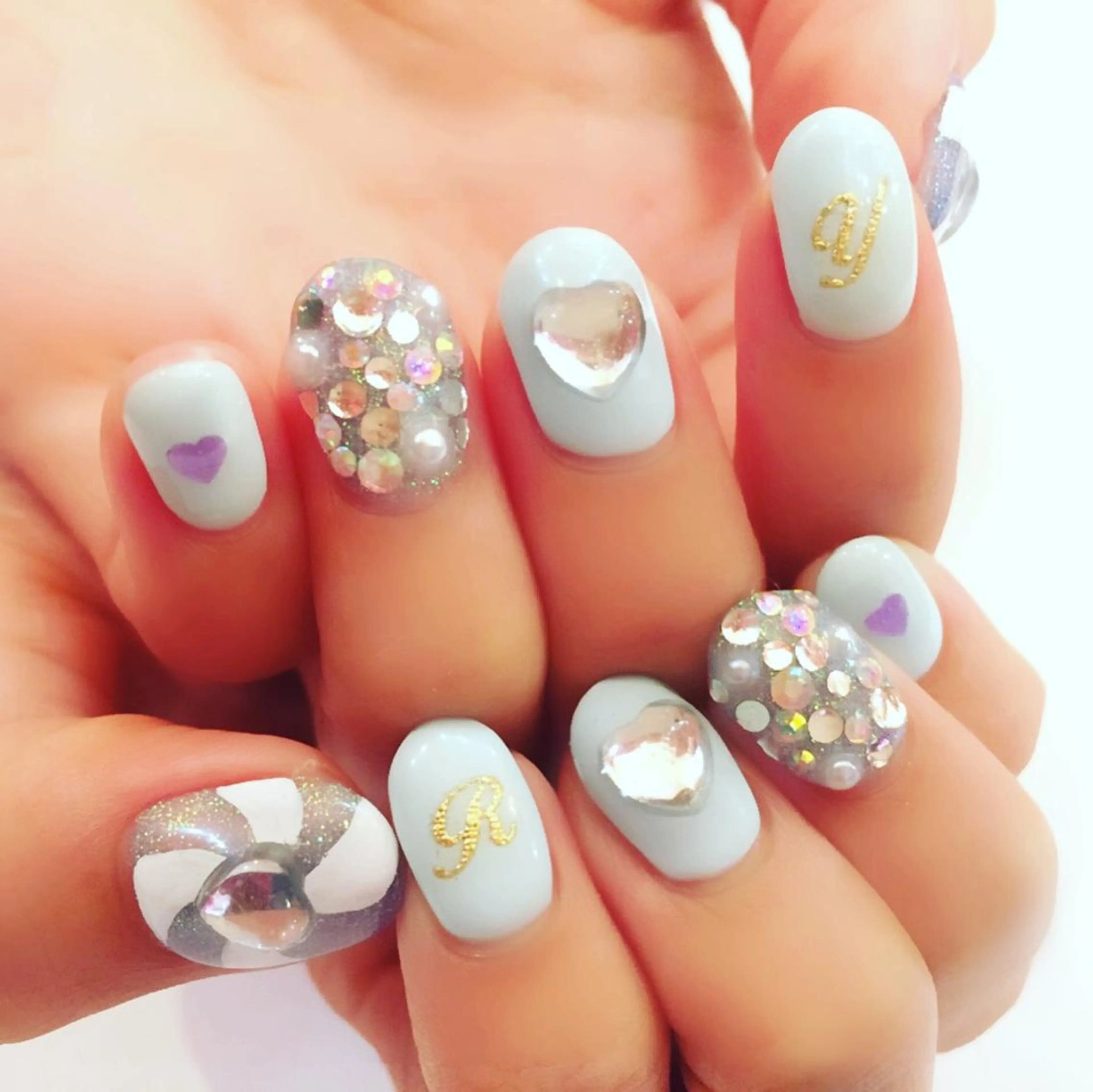 ミディアム カラー パーマ ヘアアレンジ メンズ キッズ ネイル マツエク・マツパ 学生(メンズ向け) 付け放題 学生 アートネイル フットネイル NAILSGOGO shibuyaのネイルデザイン