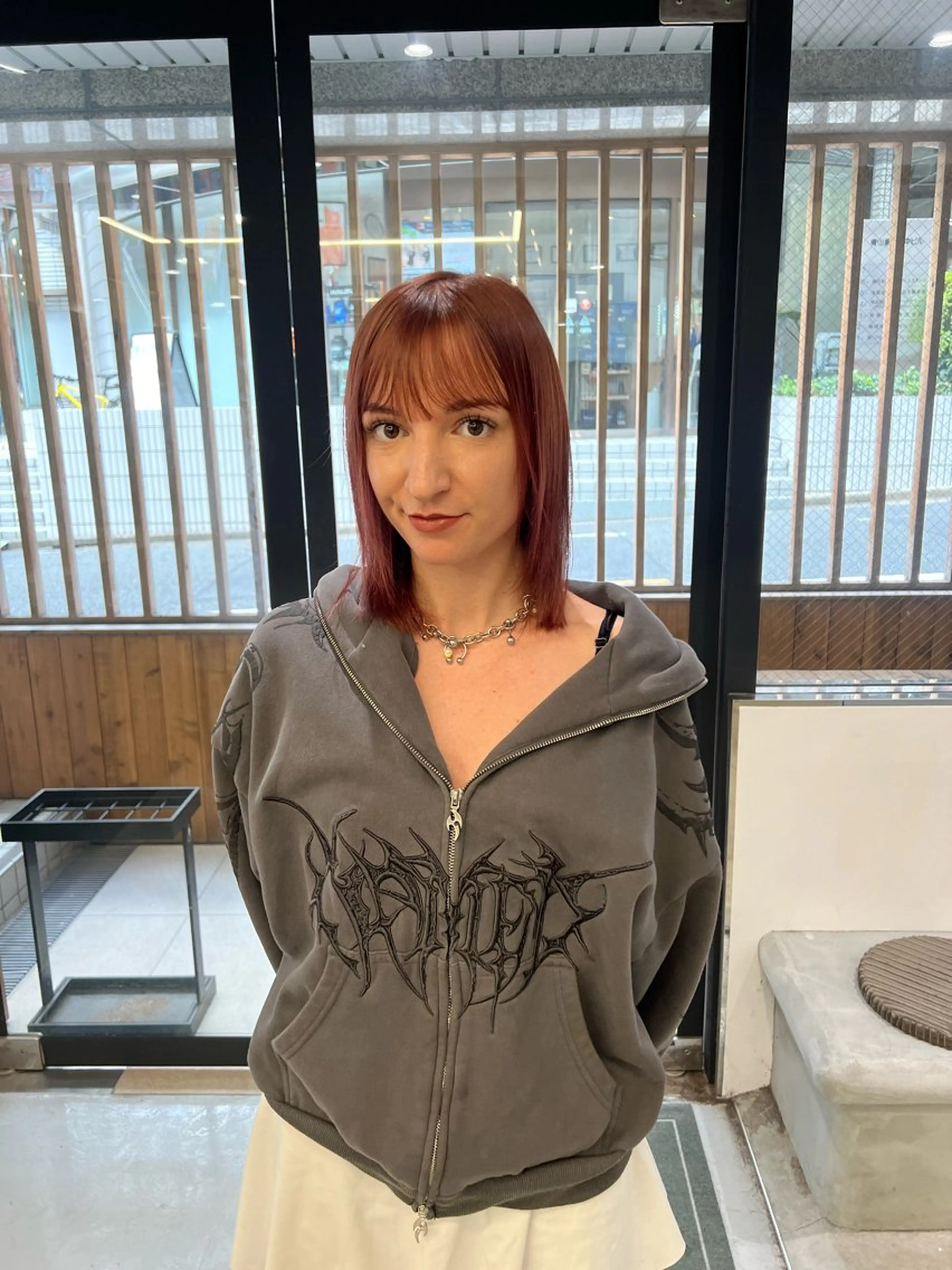 ミディアム ヘアカラー 縮毛矯正 トリートメント ✨毛髪診断で絶対綺麗 ✨美髪艶髪専門✨高浪のヘアスタイル