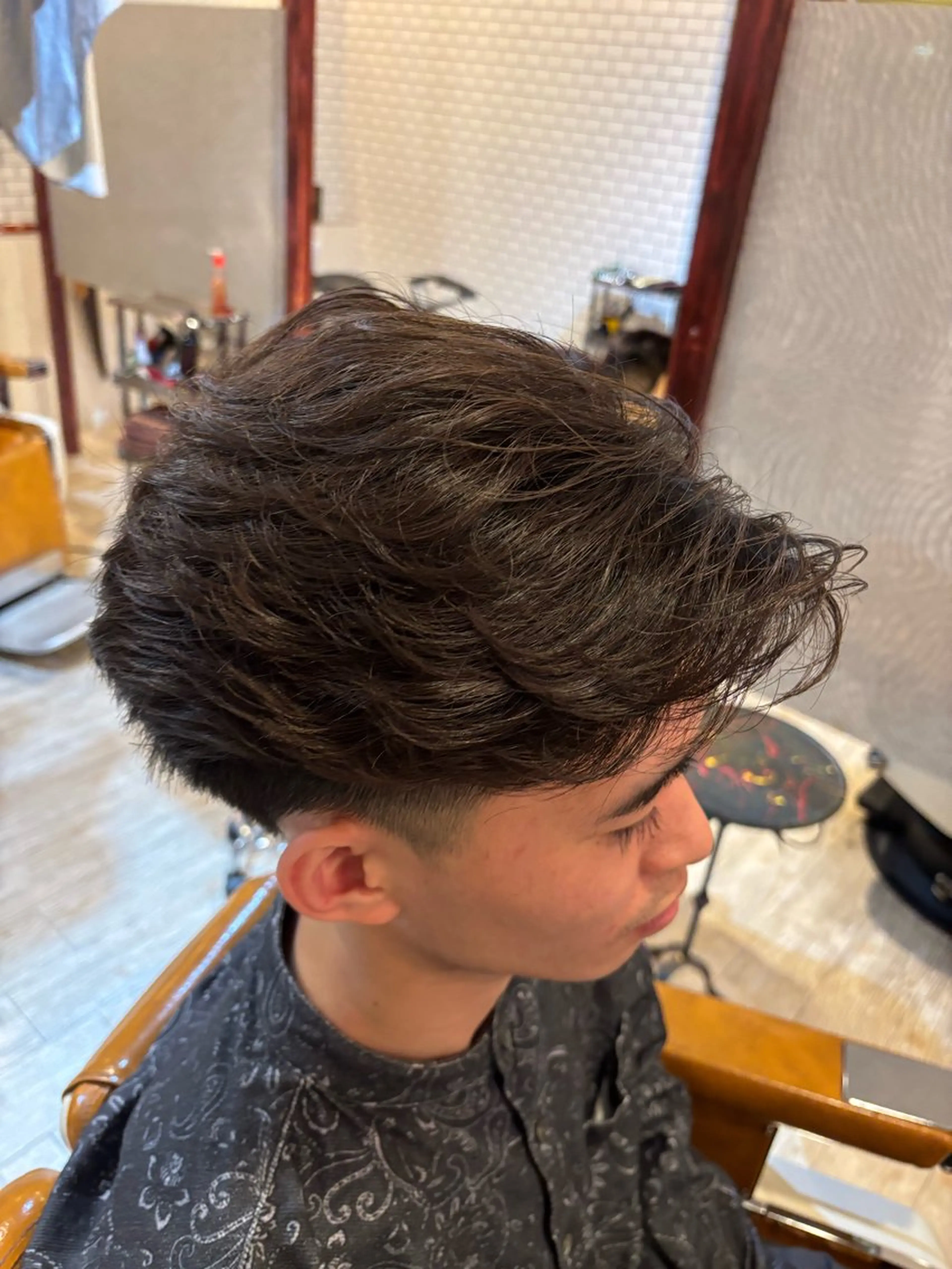 ショート パーマ メンズ ショートヘア カット パーマ barber シュンのその他イメージ
