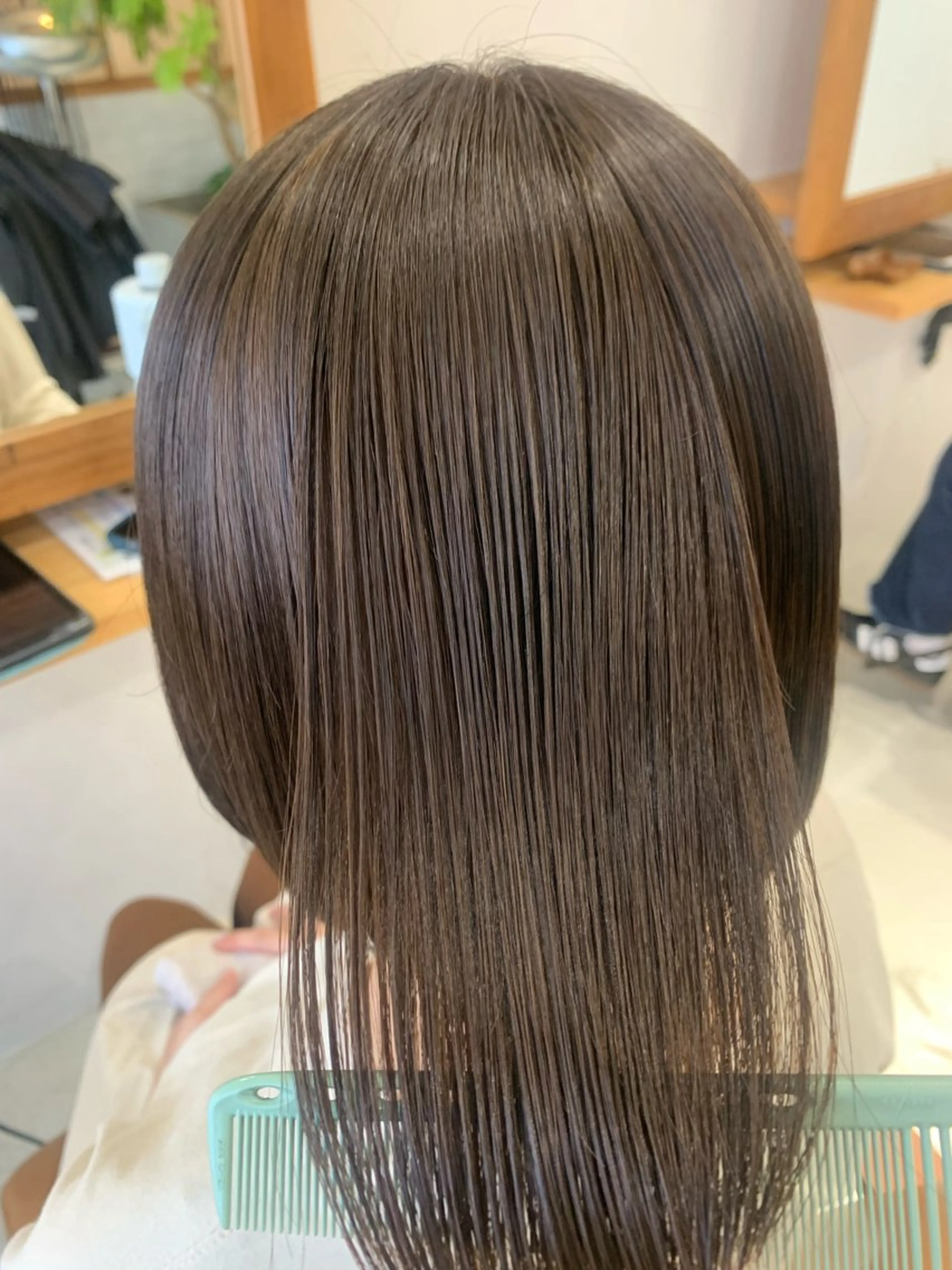 ミディアム カラー パーマ ストレートパーマ カット ヘアカラー 縮毛矯正 🩰淡色系カラー／ 南ゆかり（女性のみ）のヘアスタイル