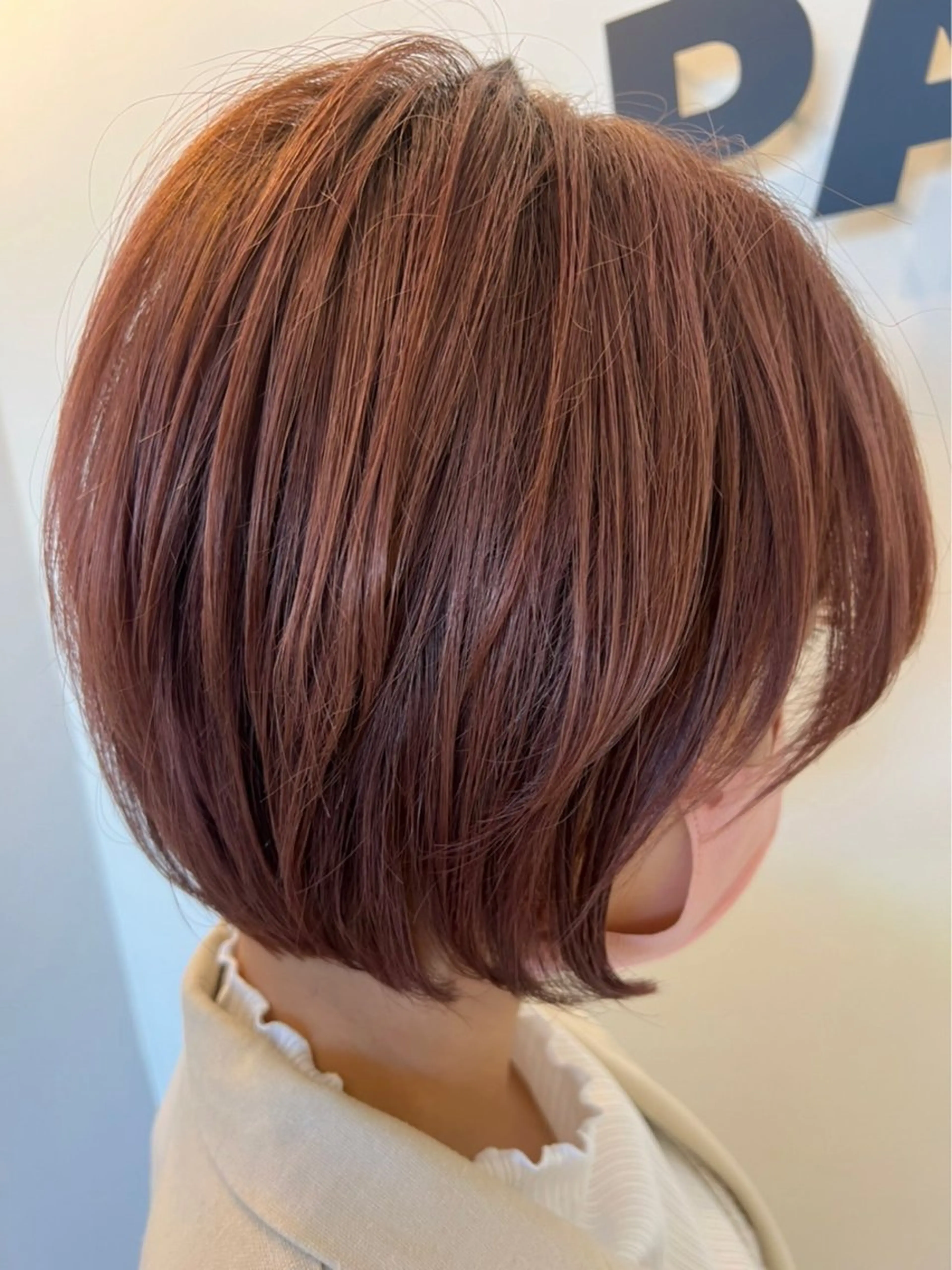 ショート カラー 岩崎 裕司のヘアスタイル