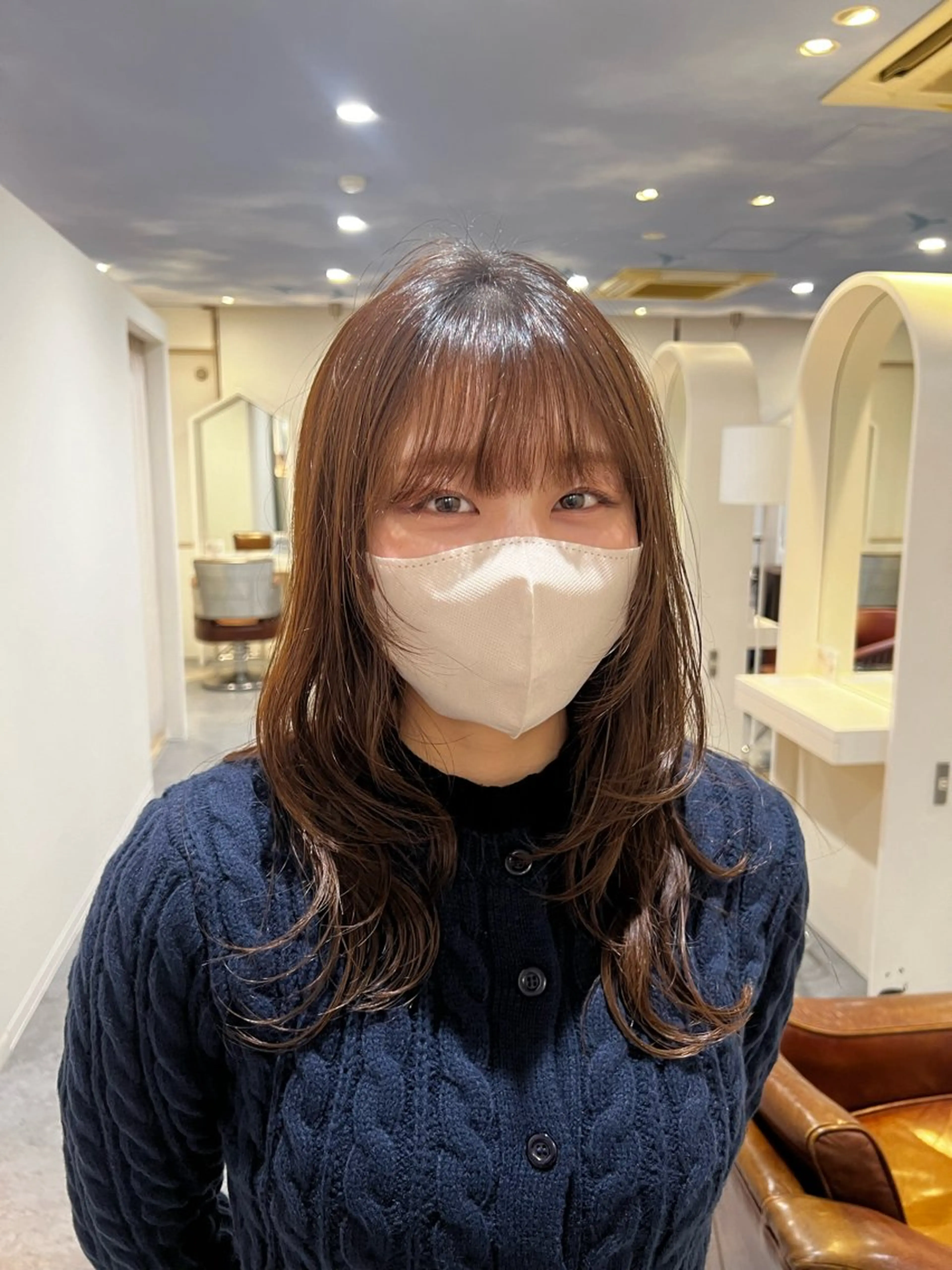 セミロング Aman  D'or所属・ショート/ボブ/東 千耀のヘアスタイル