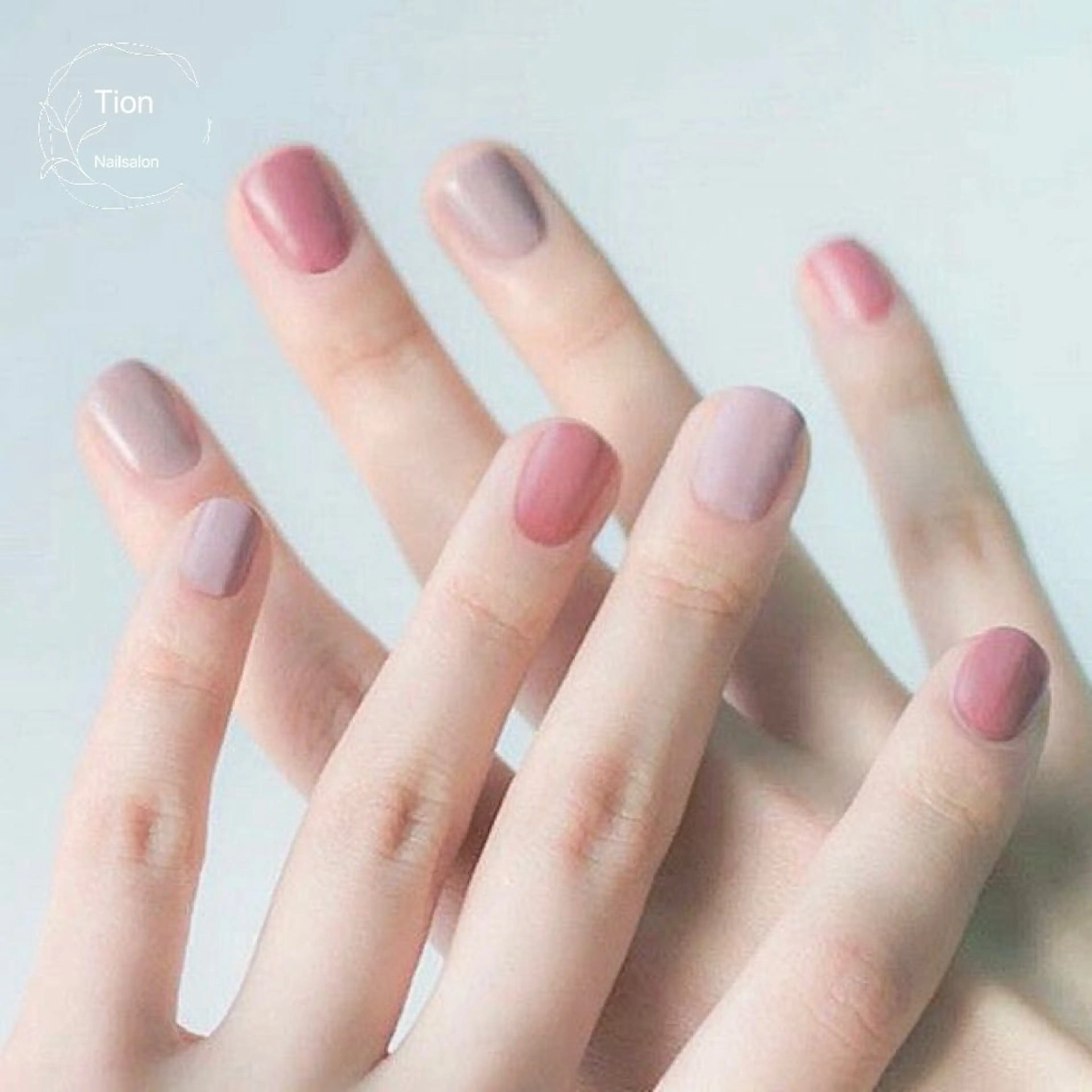 ネイル チークネイル 長さ出し フットネイル フレンチネイル ジェルネイル Nailsalon Tion　川崎店のネイルデザイン