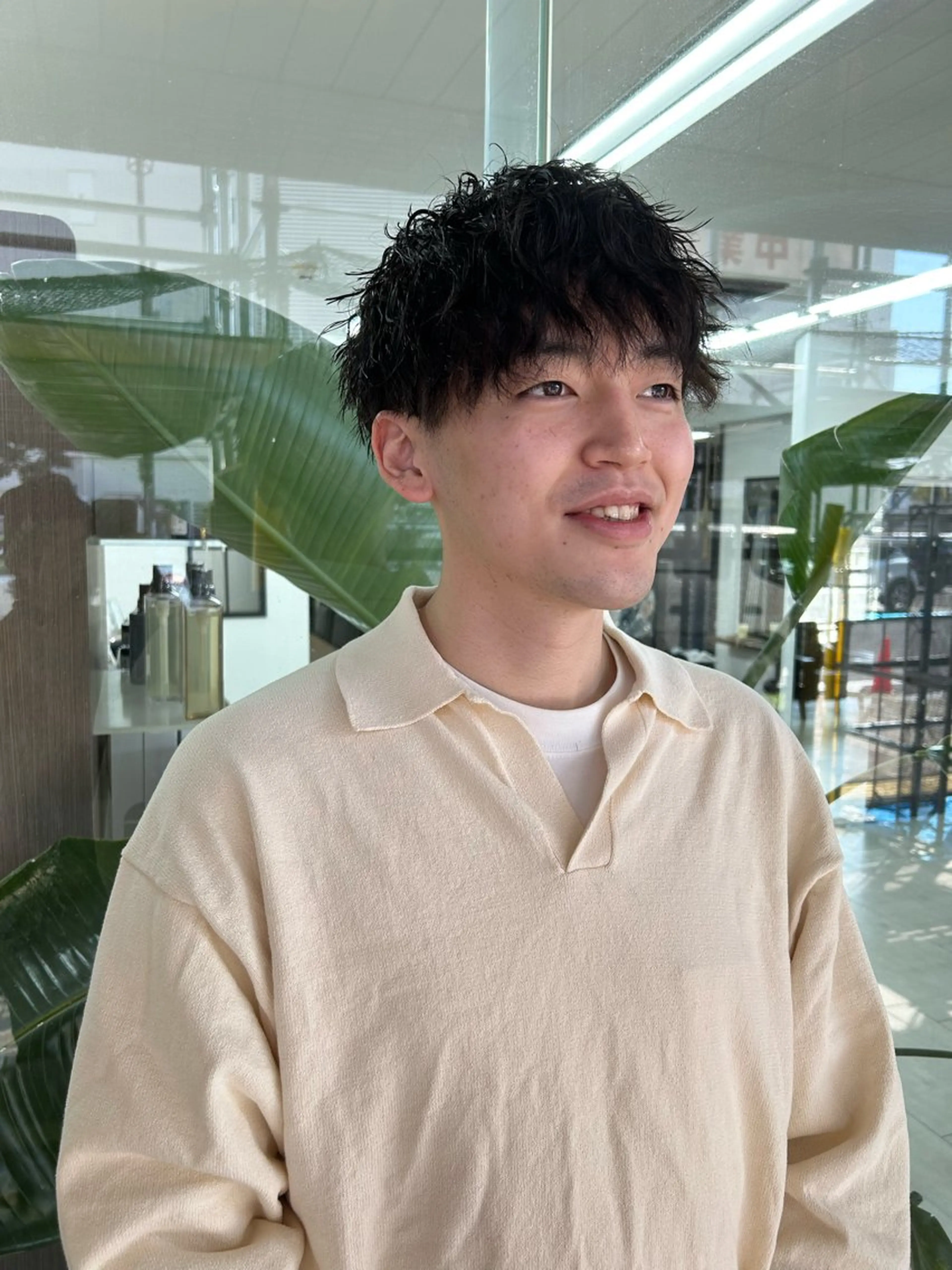 ショート パーマ メンズ カット パーマ メンズパーマの達人 /タカシマ　ダイスケのヘアスタイル