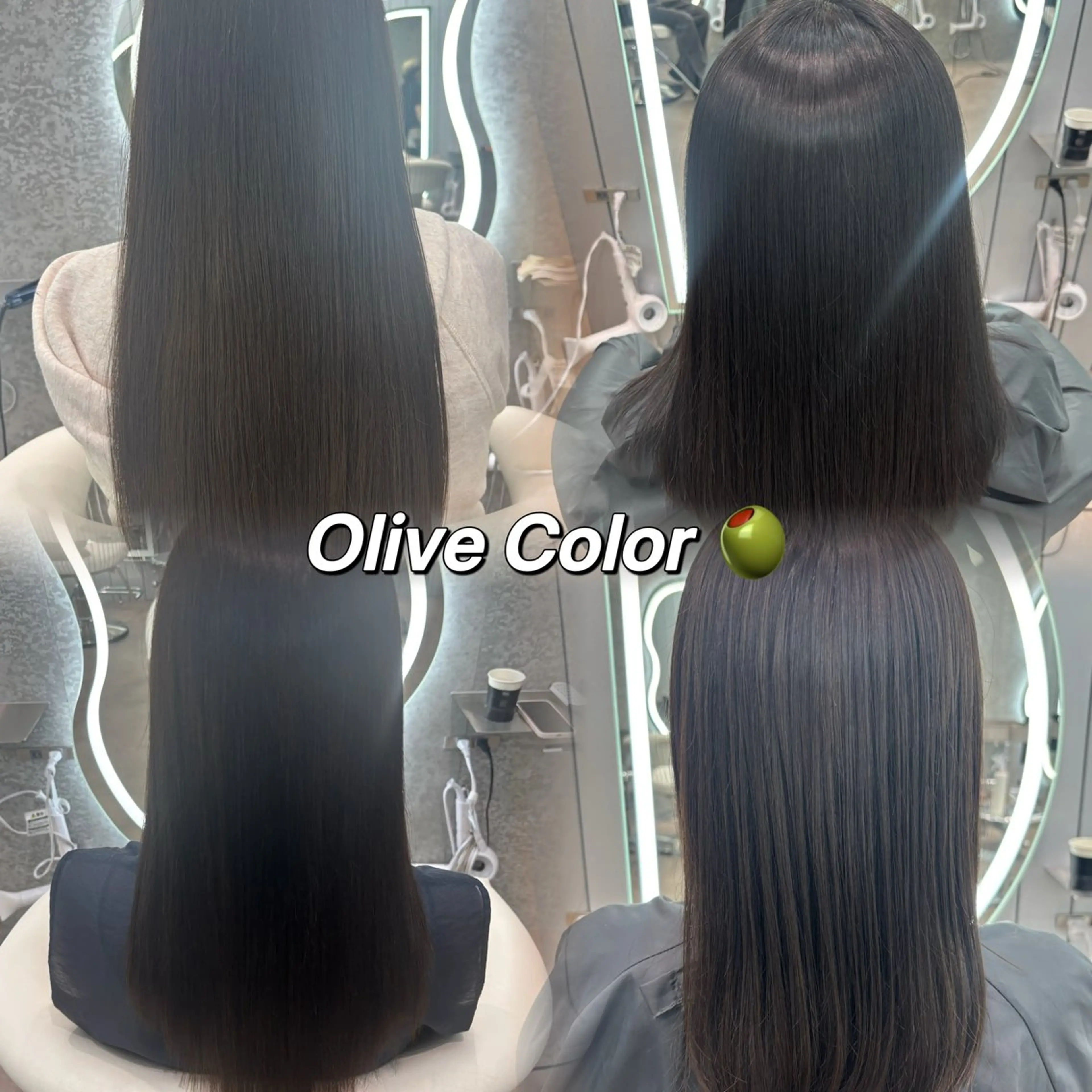 ロング 大宮🫧艶カラー🩵 YUIのヘアスタイル