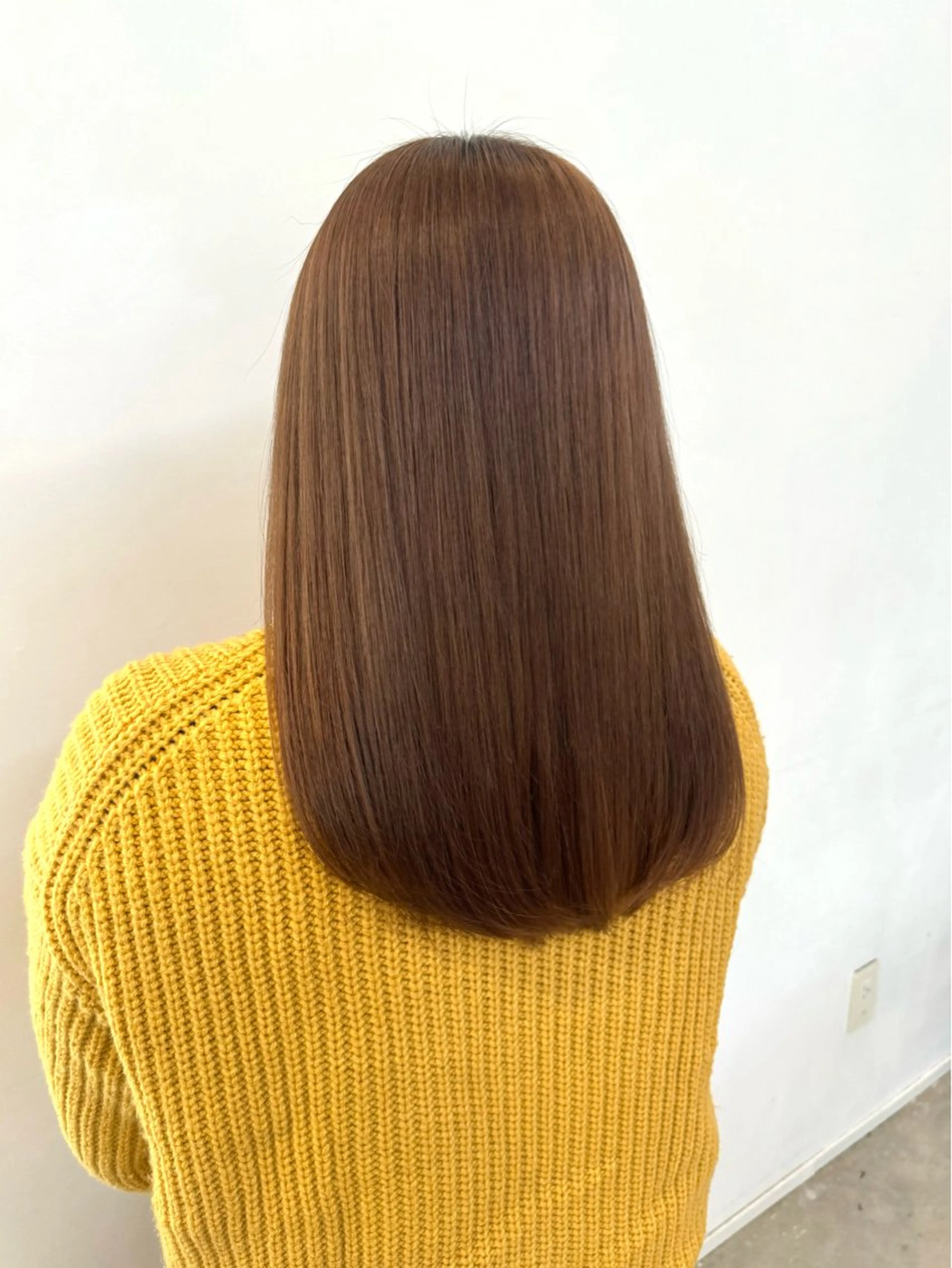 ロング カラー ベージュカラー 透明感カラー 中西倖 トップスタイリストのヘアスタイル