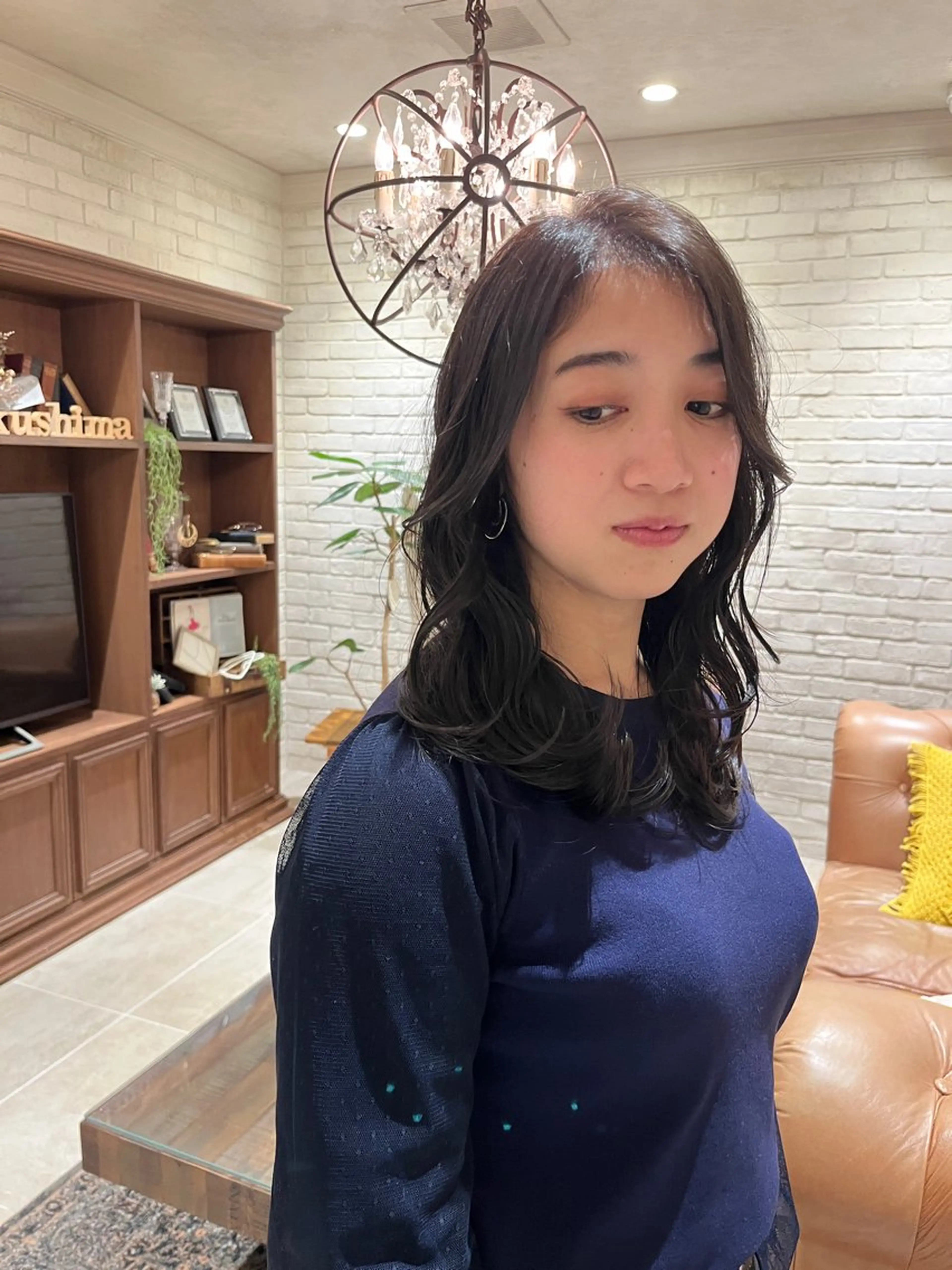 ロング カラー 橘 ゆきののヘアスタイル