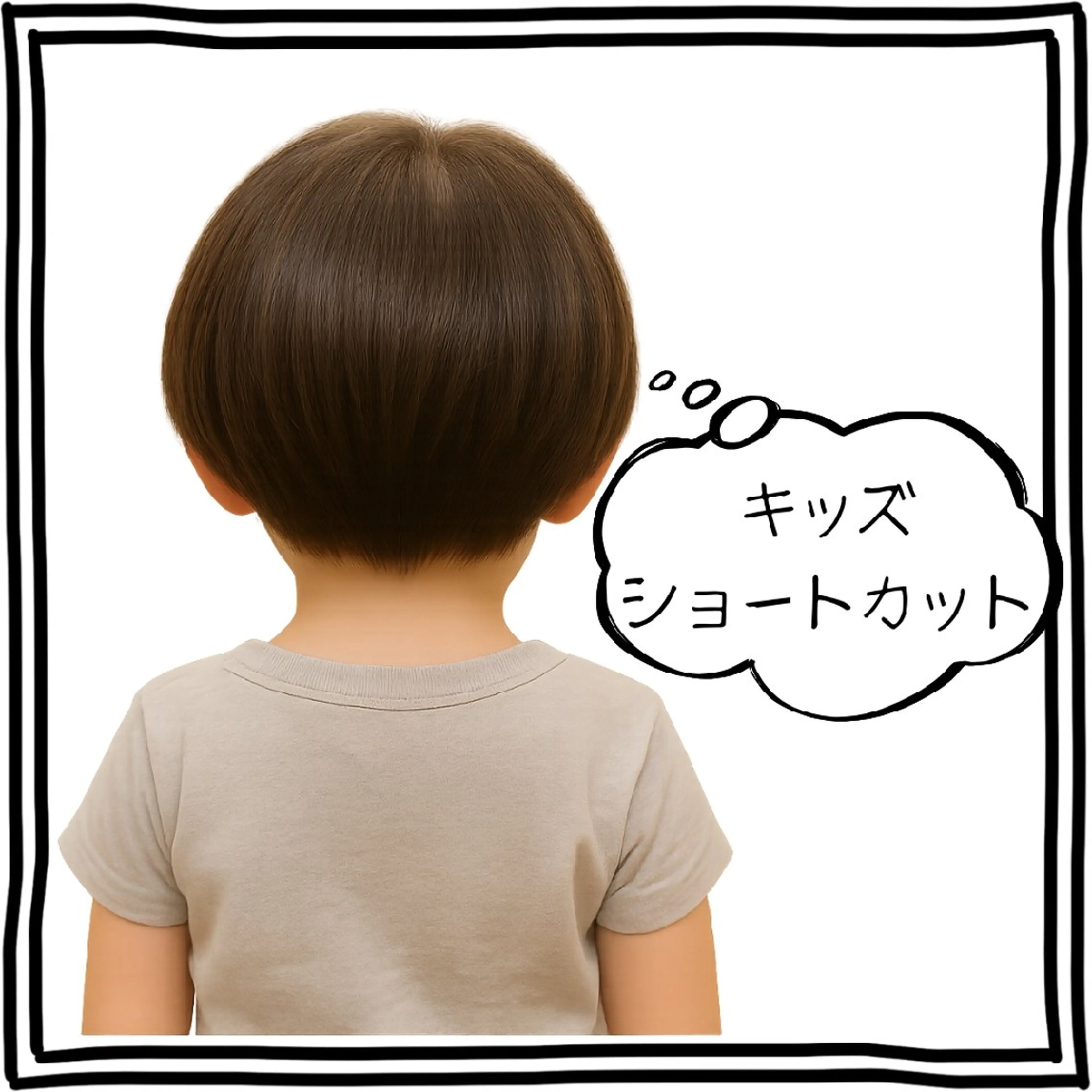 キッズ カット GR 髪質改善トリートメント×ヘッドスパ【ジーアール】所属・🌺中村🌺毎日楽し くなる髪をご提案✨のヘアスタイル