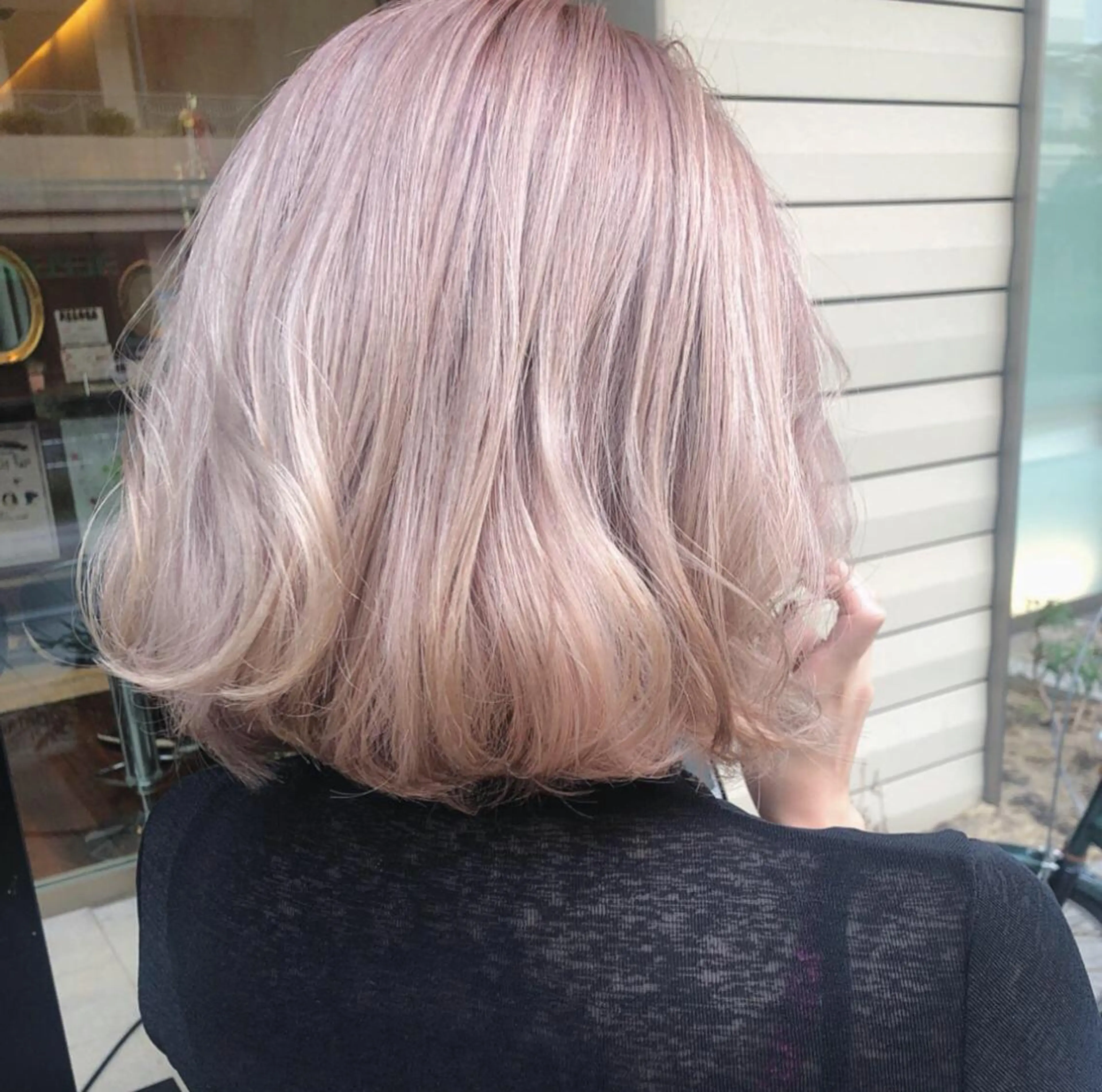 ショート カラー パーマ ヘアアレンジ ブリーチ ボブ トリートメント ニシダヒカリ🌙 髪質改善×似合わせのヘアスタイル