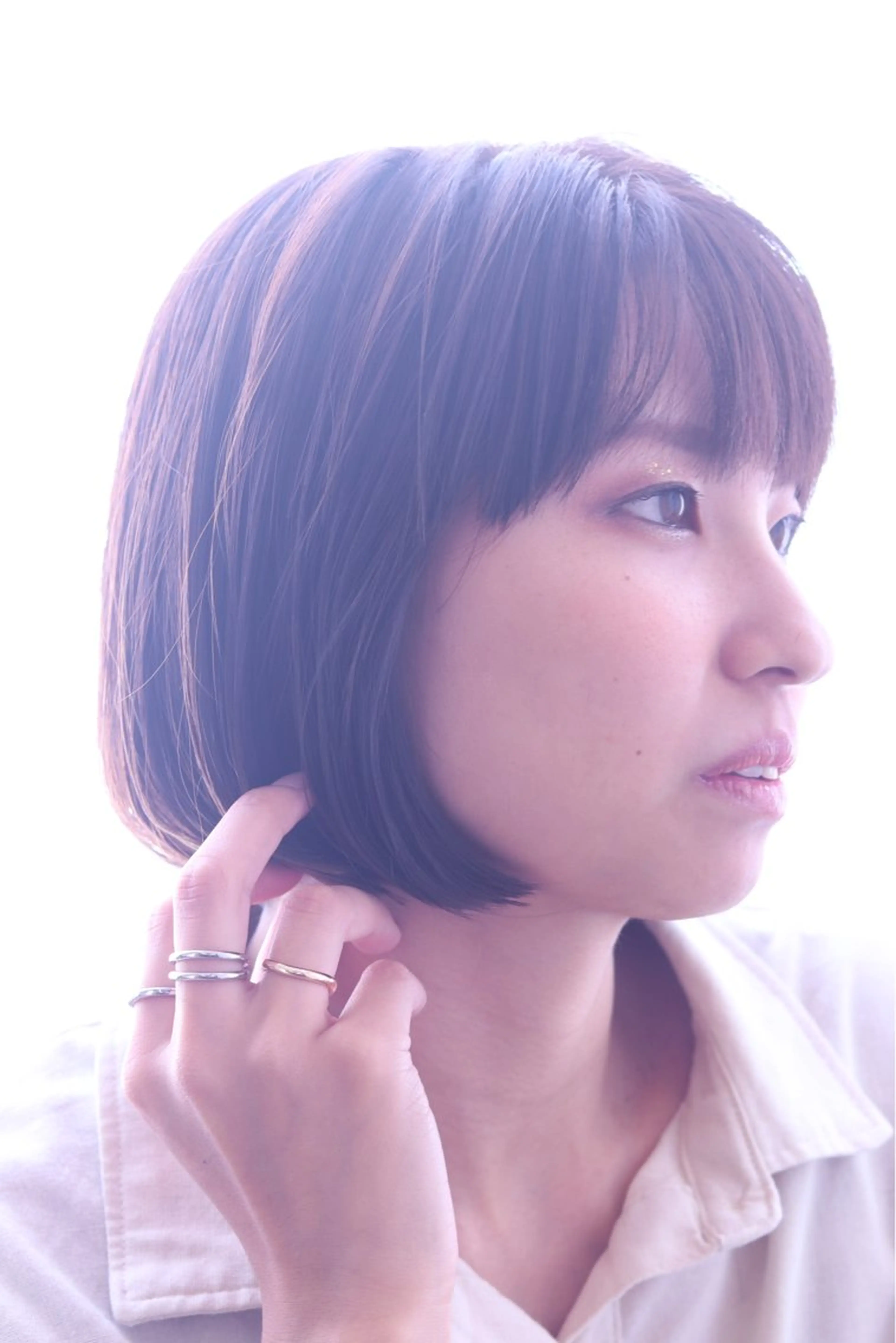 ショート 清水 有紗のヘアスタイル