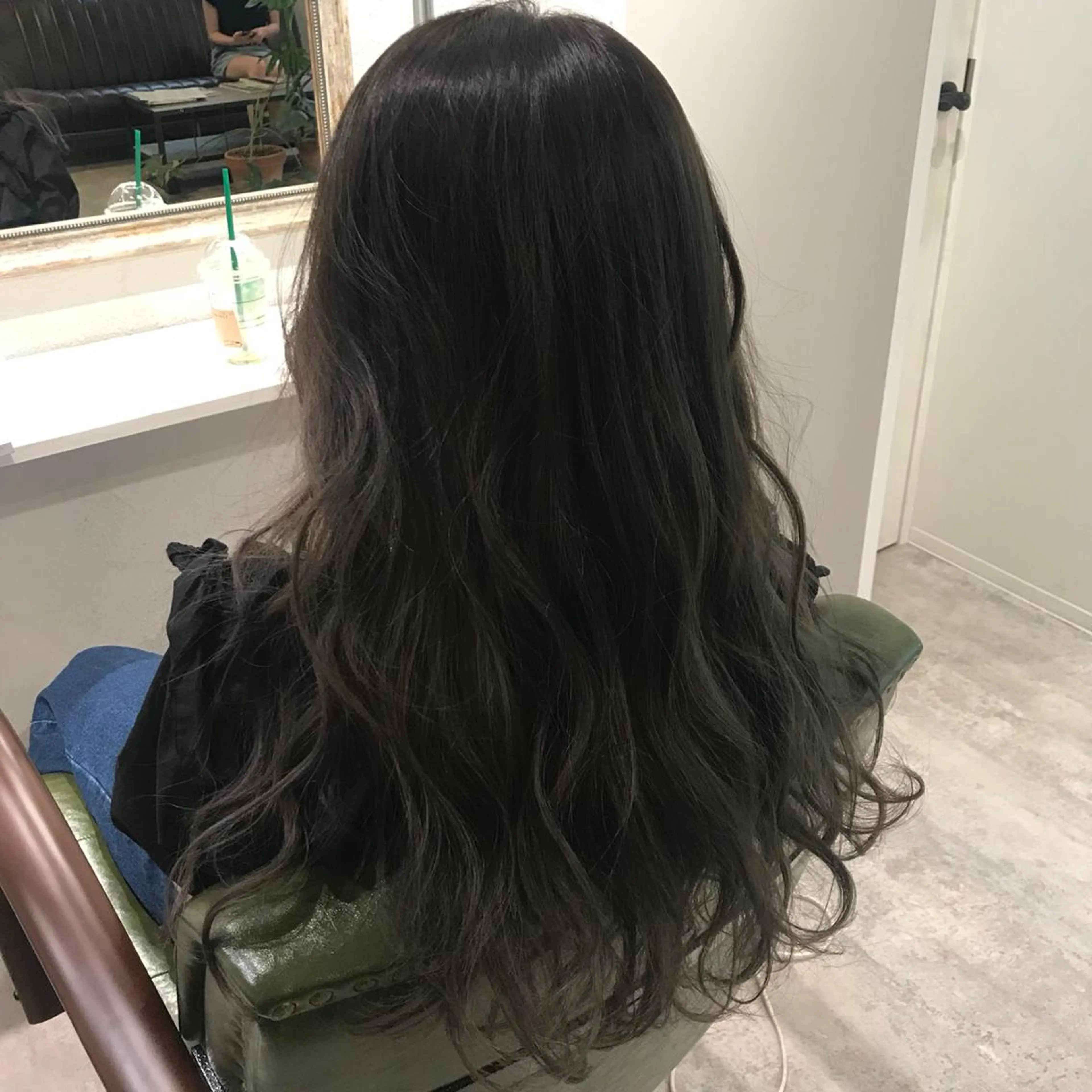 セミロング カラー カット ヘアカラー トリートメント 渡辺 加菜子のヘアスタイル