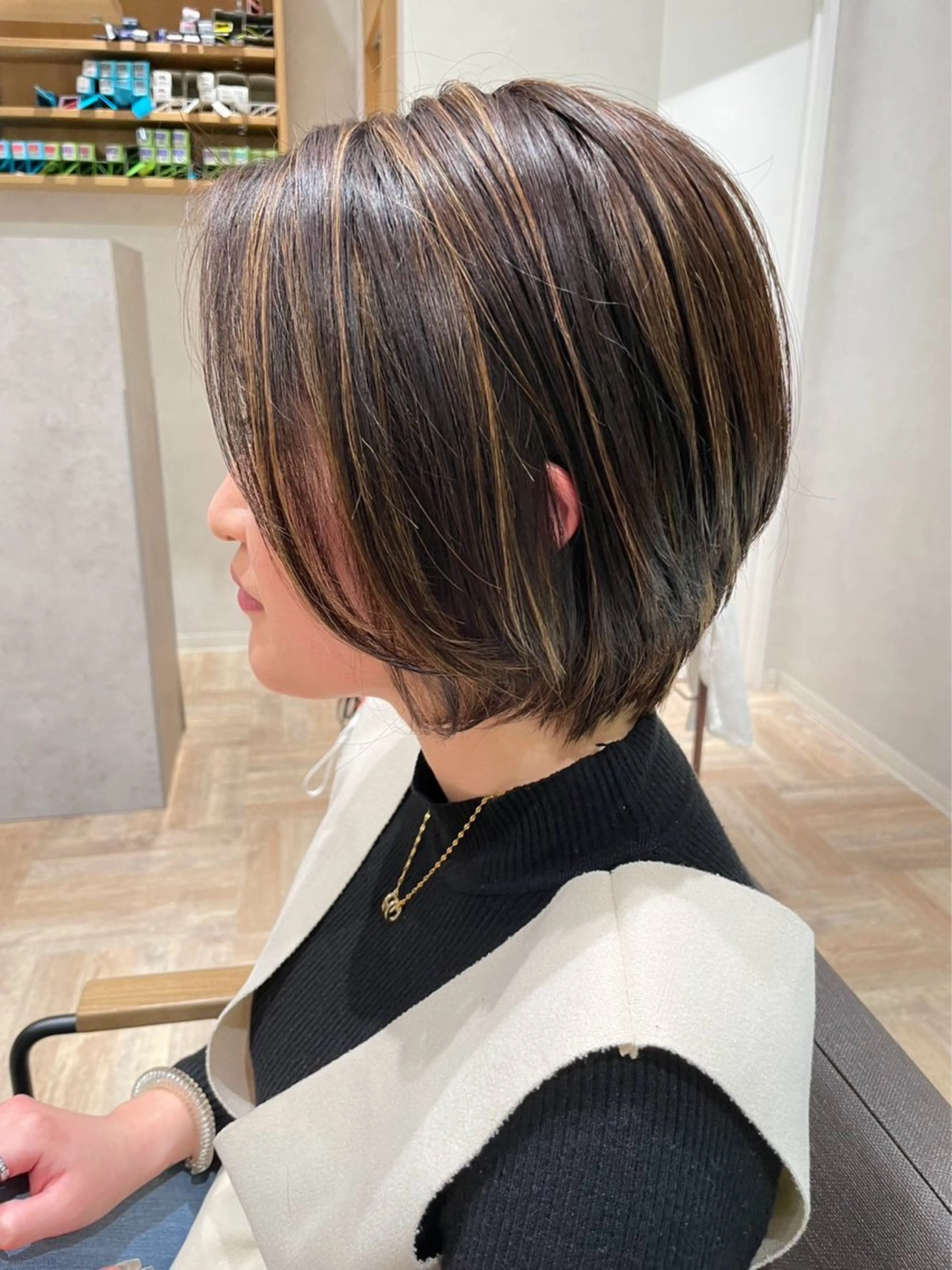 カラー AVANCE泉大津店所属・髪質改善・艶カラー 加茂瑞希のヘアスタイル