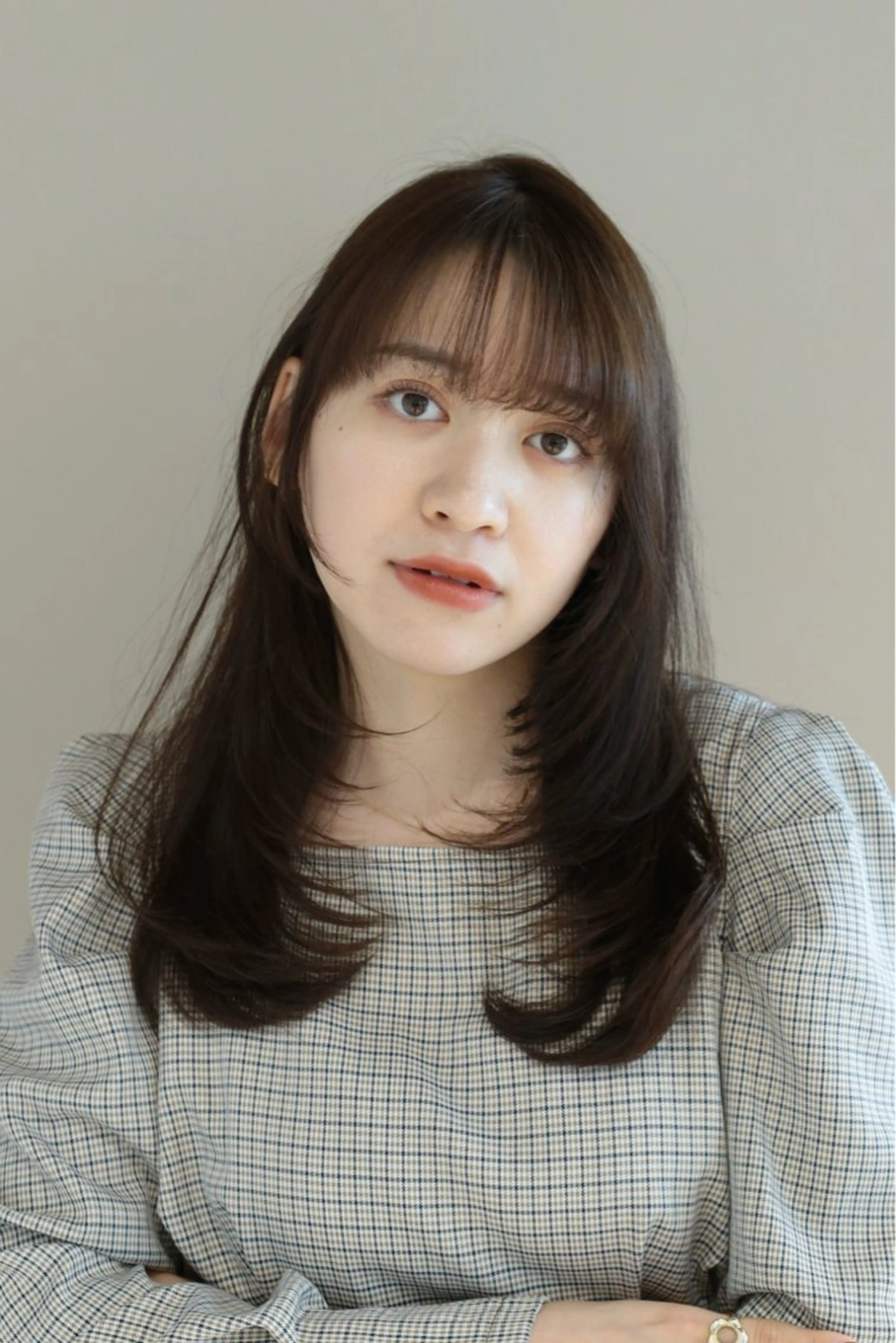 セミロング カラー レイヤーカット カット ヘアカラー トリートメント 髙木美緒🌿 レイヤー/アレンジのヘアスタイル