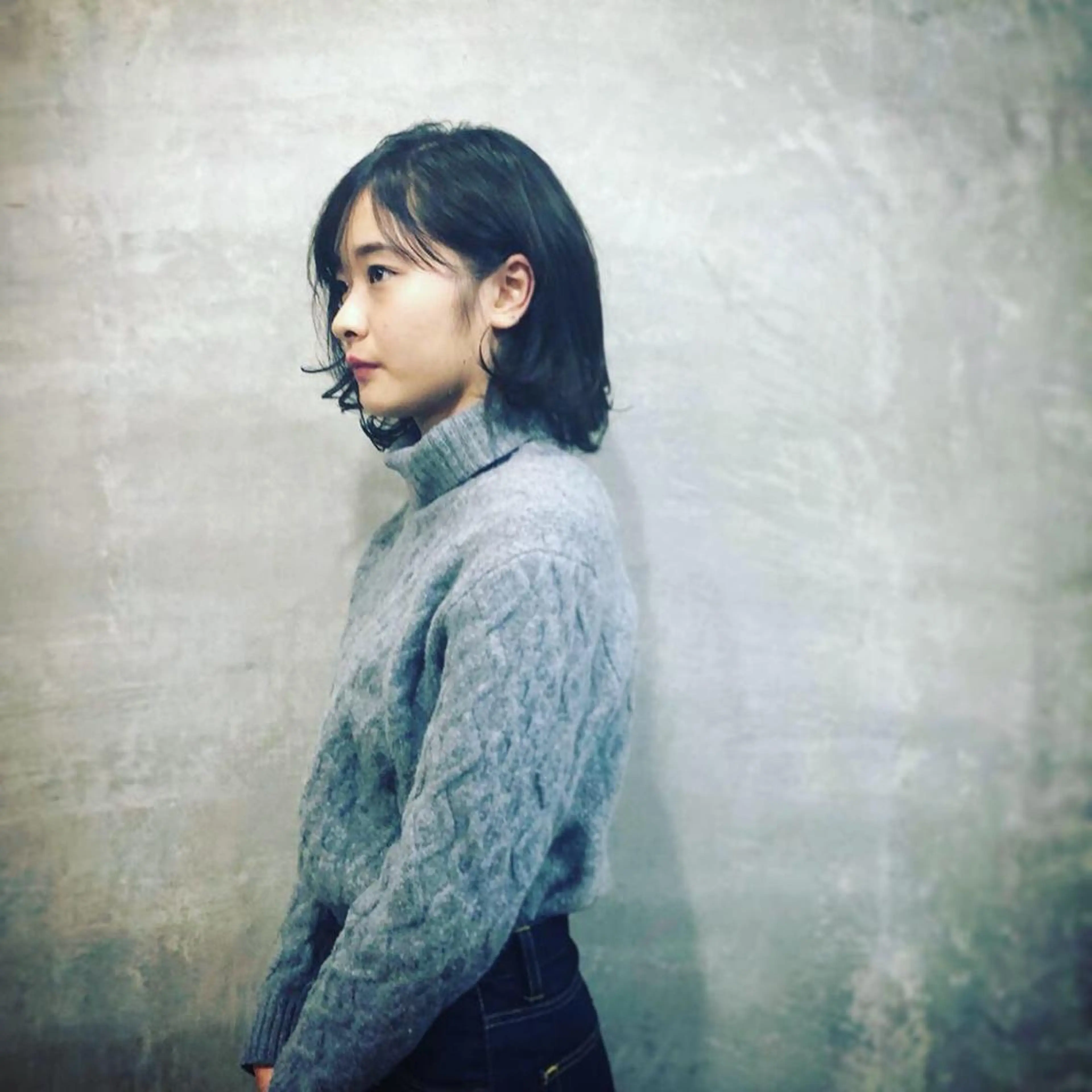 ミディアム カラー 韓国風レイヤー🗝要 暗透カラー📓吉祥寺のヘアスタイル