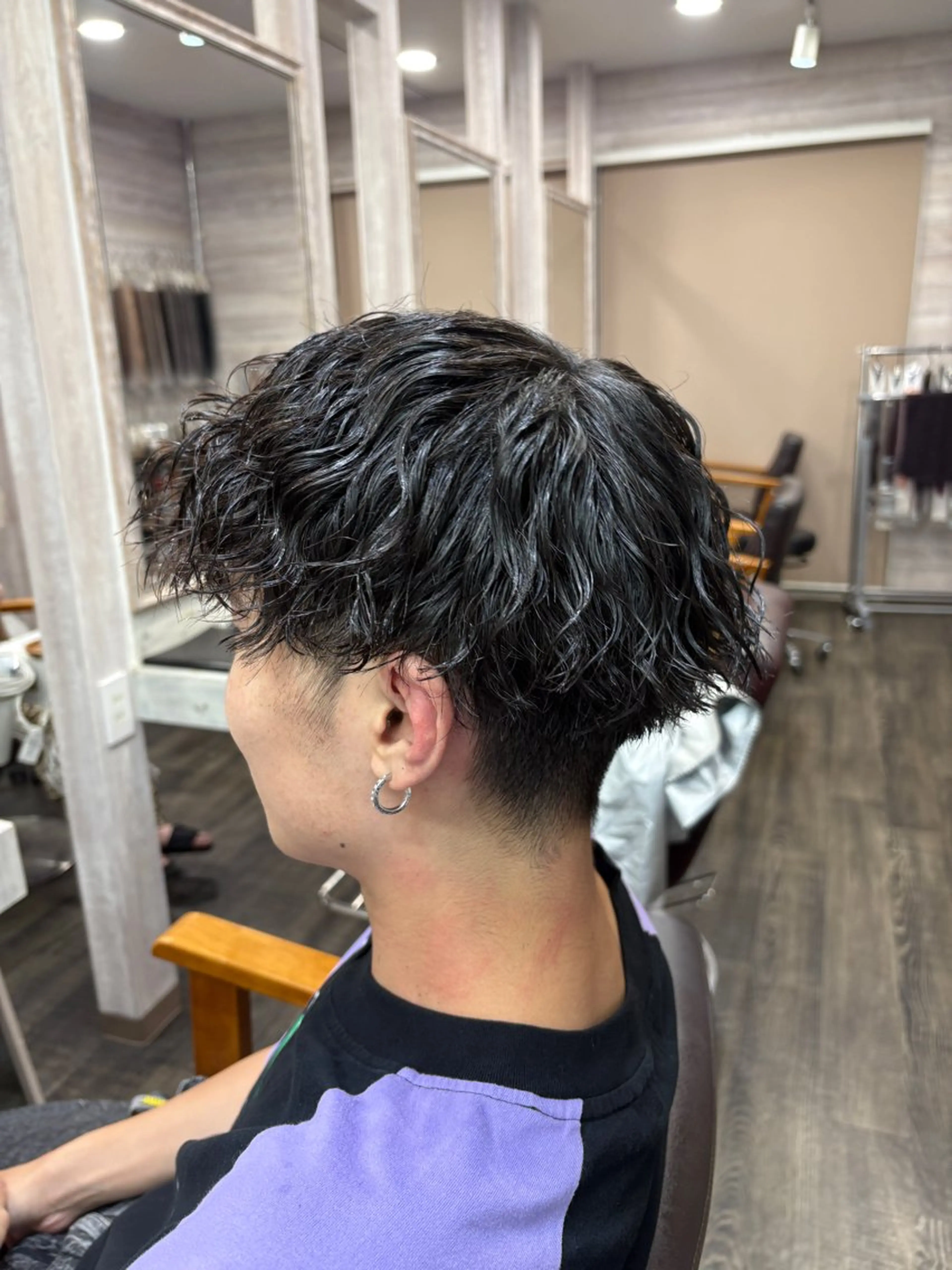 メンズカット・パーマの写真