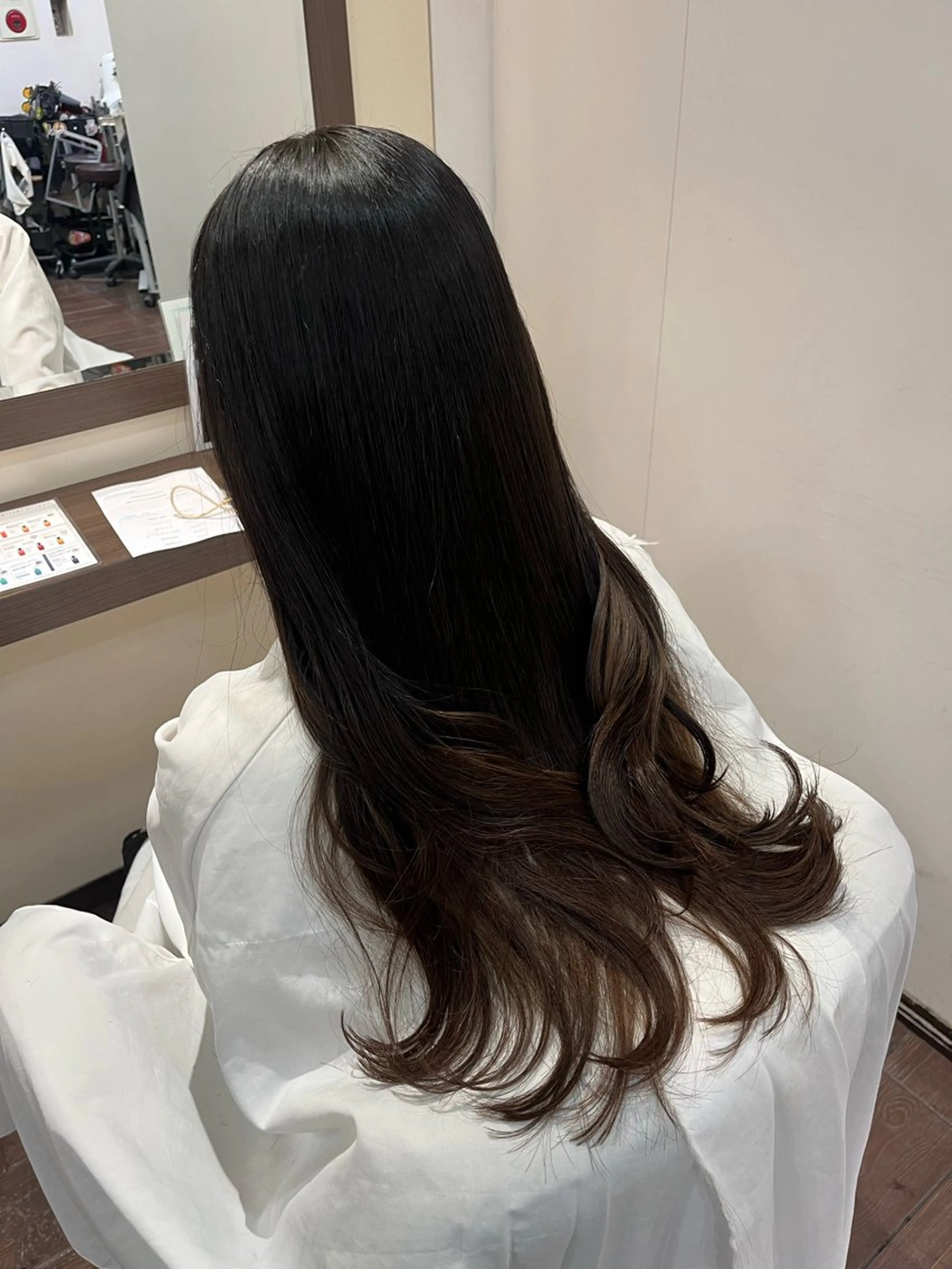 ミディアム 酸性ストレート 🤍🎀honokaのヘアスタイル