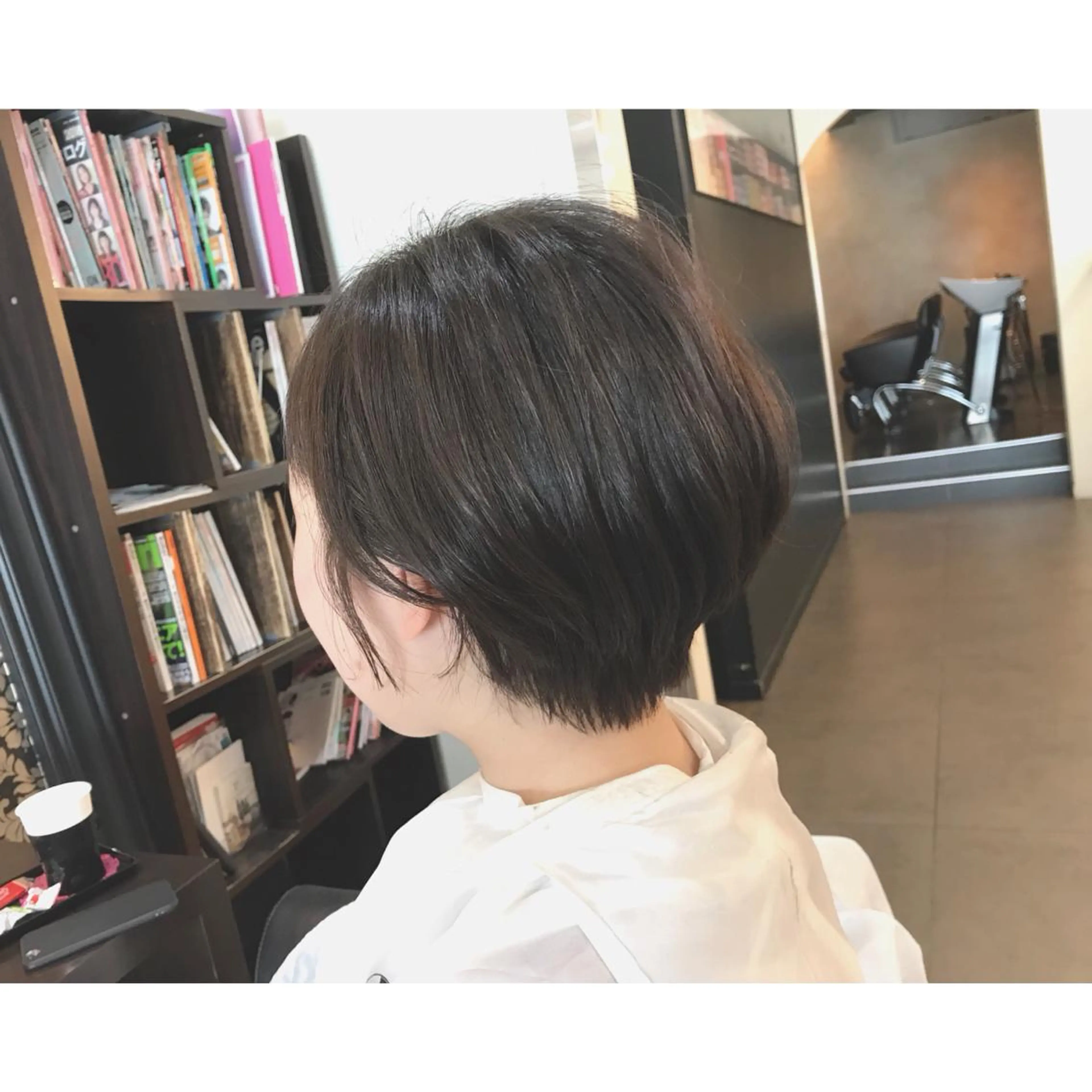 ショート カラー ショートボブ ボブ ショートヘア 村岡 夏美のその他イメージ