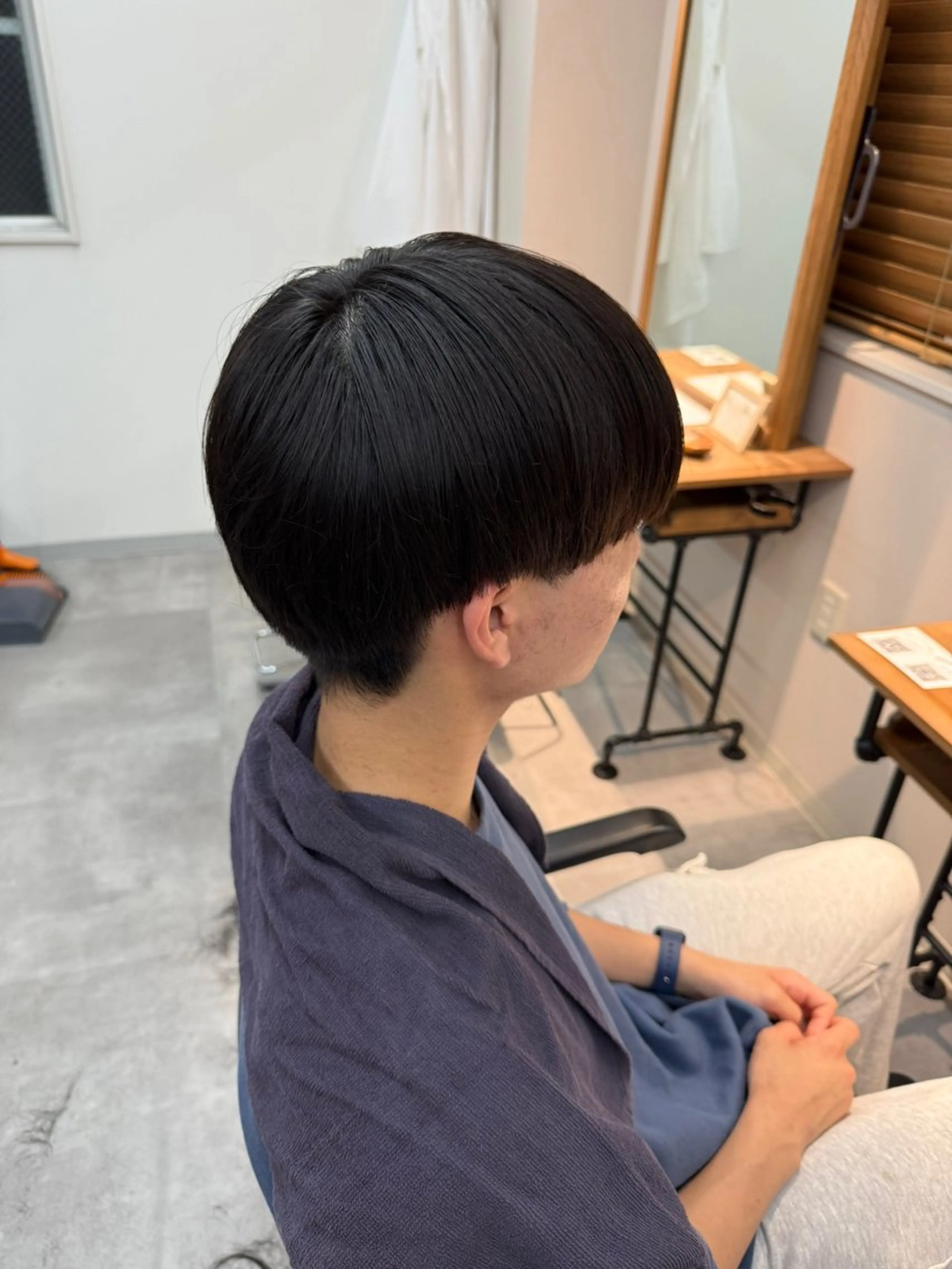 メンズ カット 美しいシルエットに◎ 韓国メンズ特化/下田のヘアスタイル