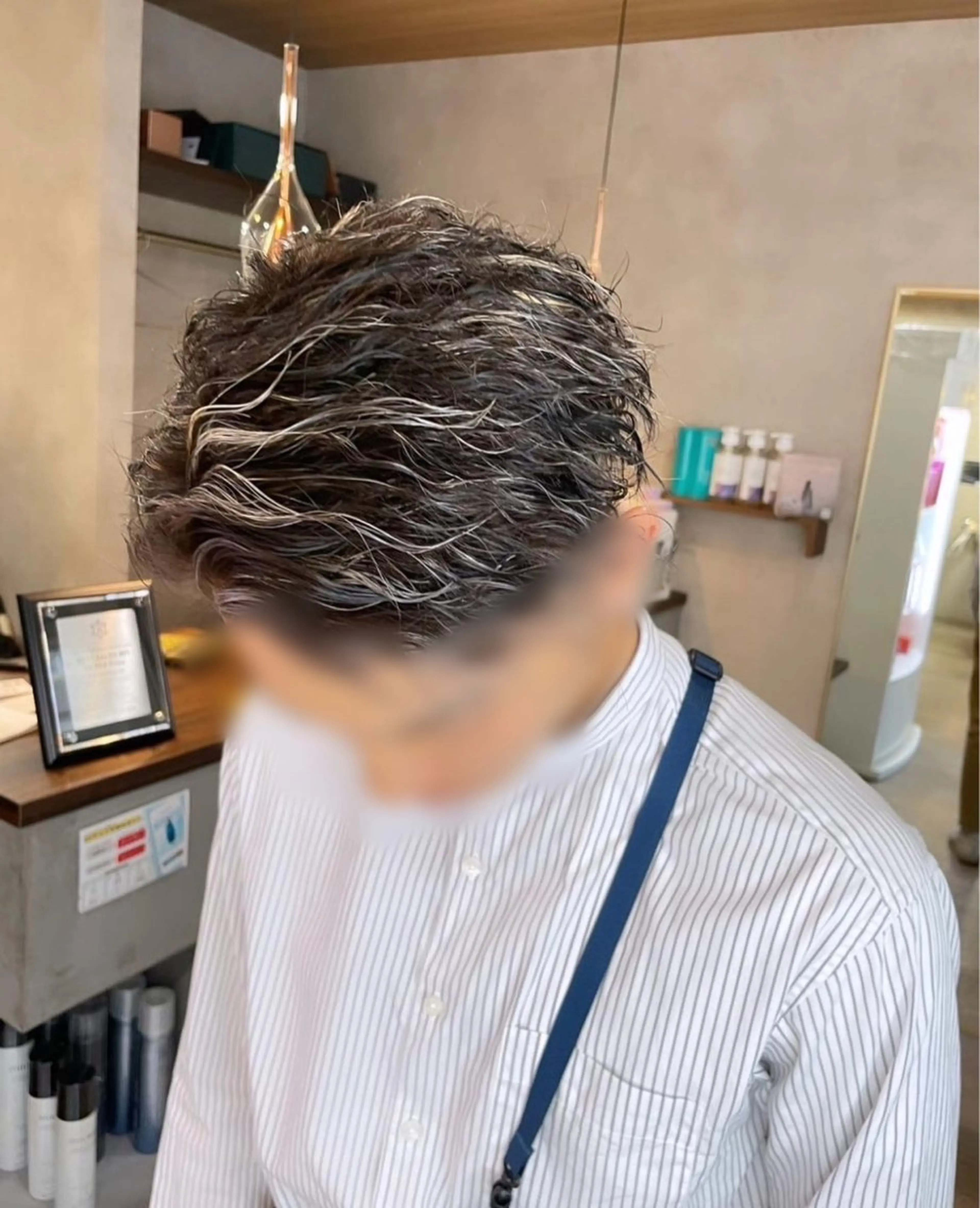 メンズ RIENS Xrea nanamiのヘアスタイル