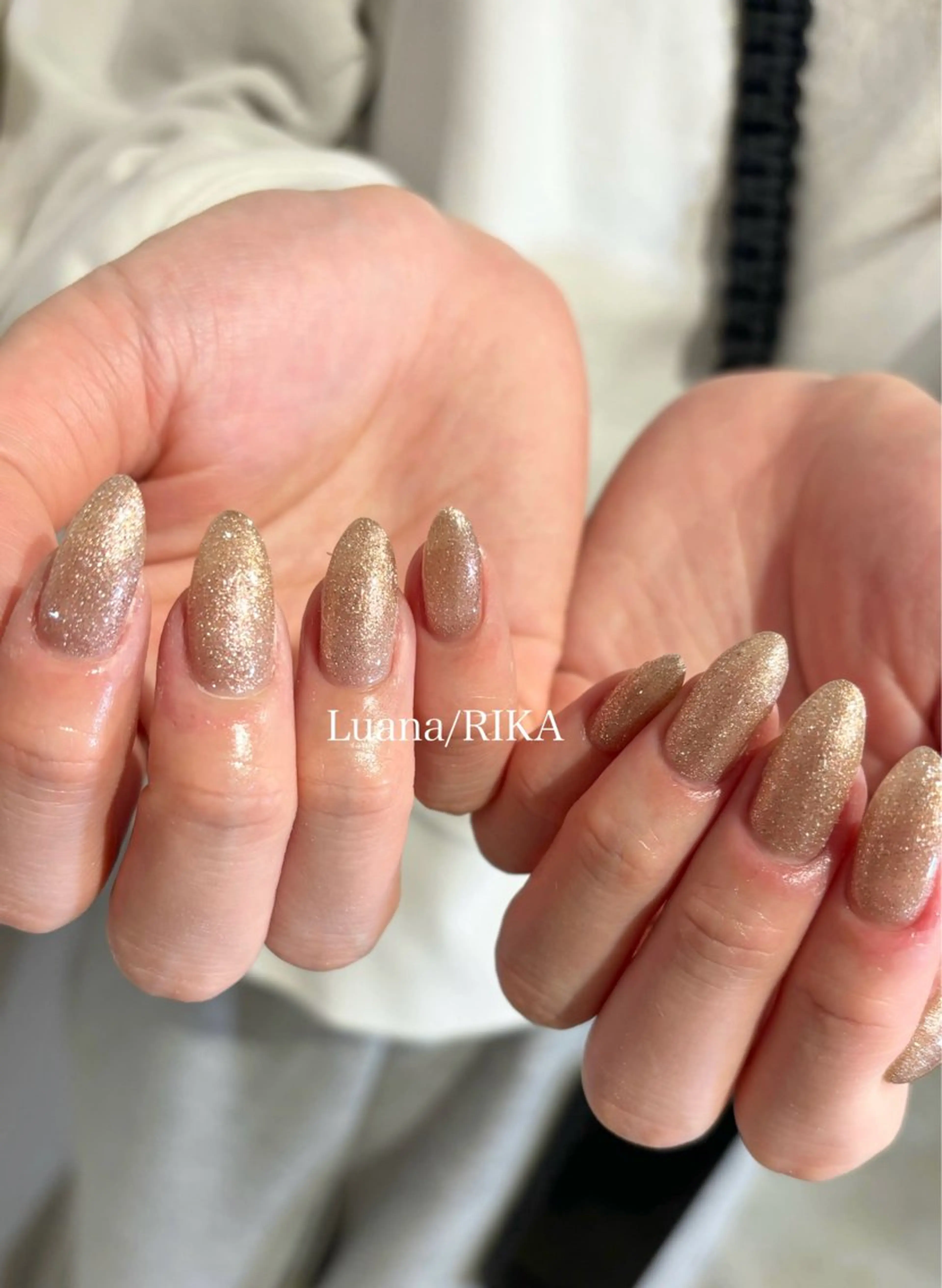 ネイル フラッシュネイル フラッシュマグ ハンドネイル Nail Salon Luana Rikaのネイルデザイン