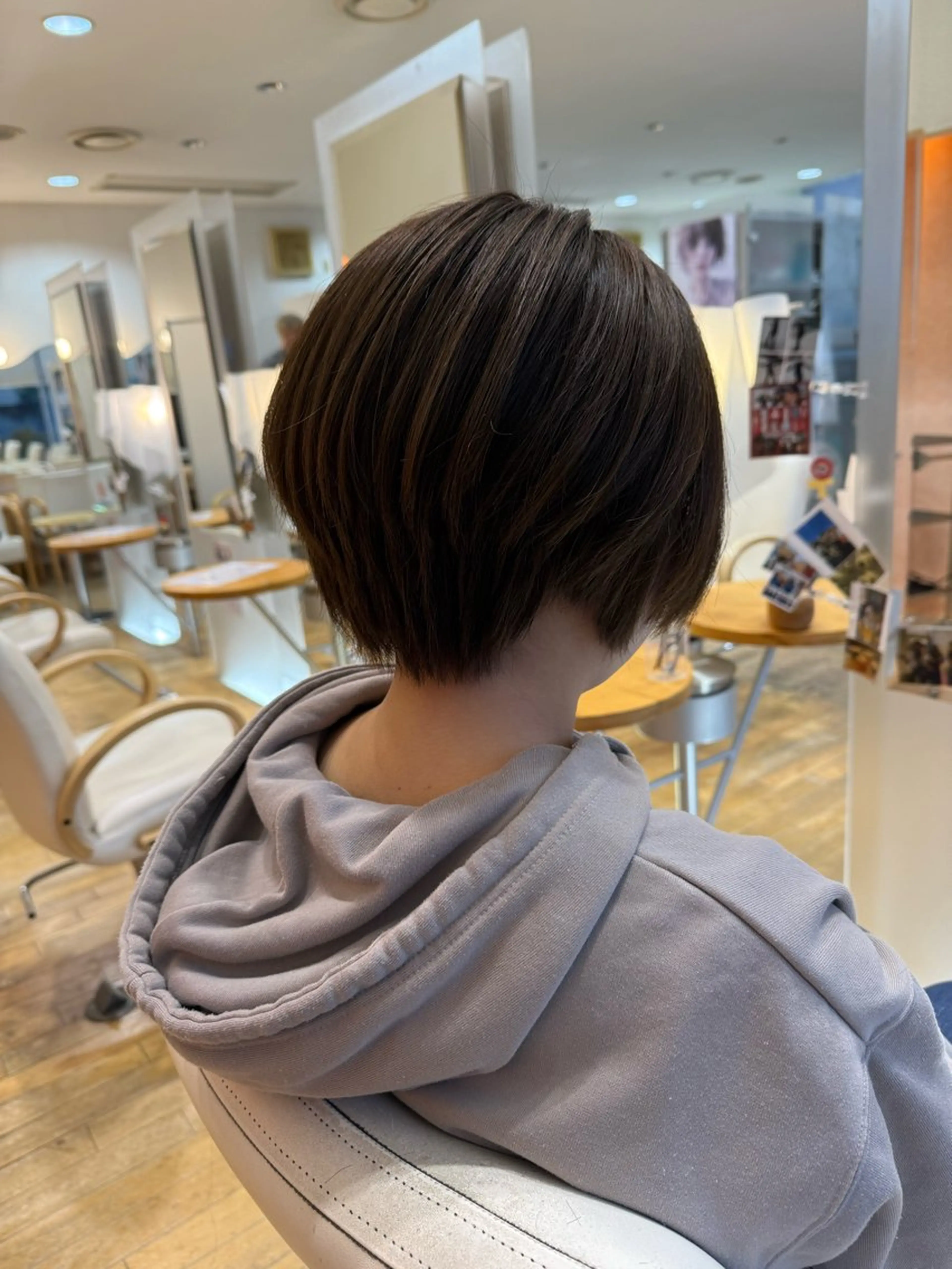 ショート 山本 瑠華のヘアスタイル