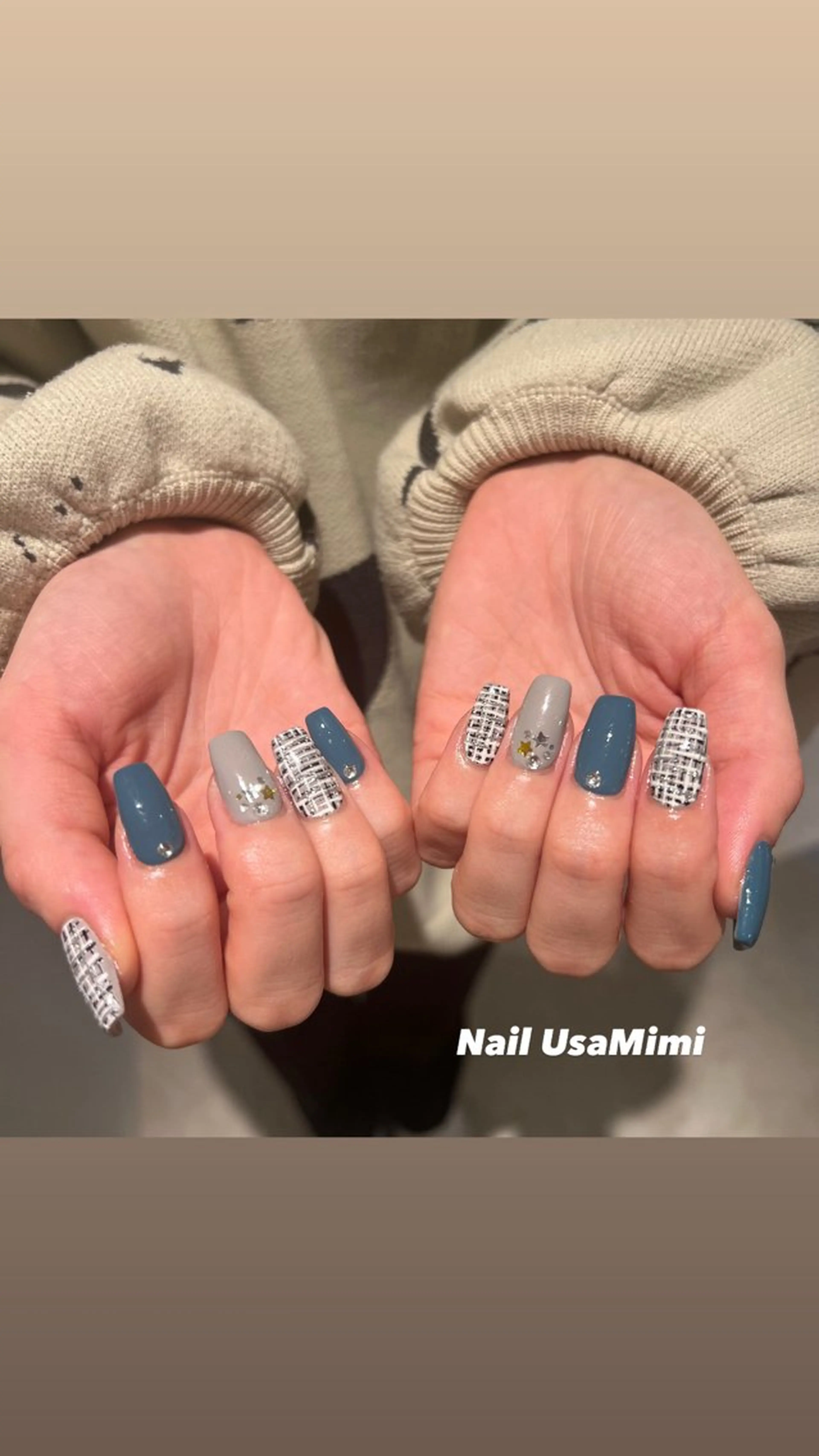 ネイル アートネイル ジェルネイル グラデーション 韓国ネイル ワンカラーネイル ハンドネイル 本町NailUsa Mimi RIKOのネイルデザイン