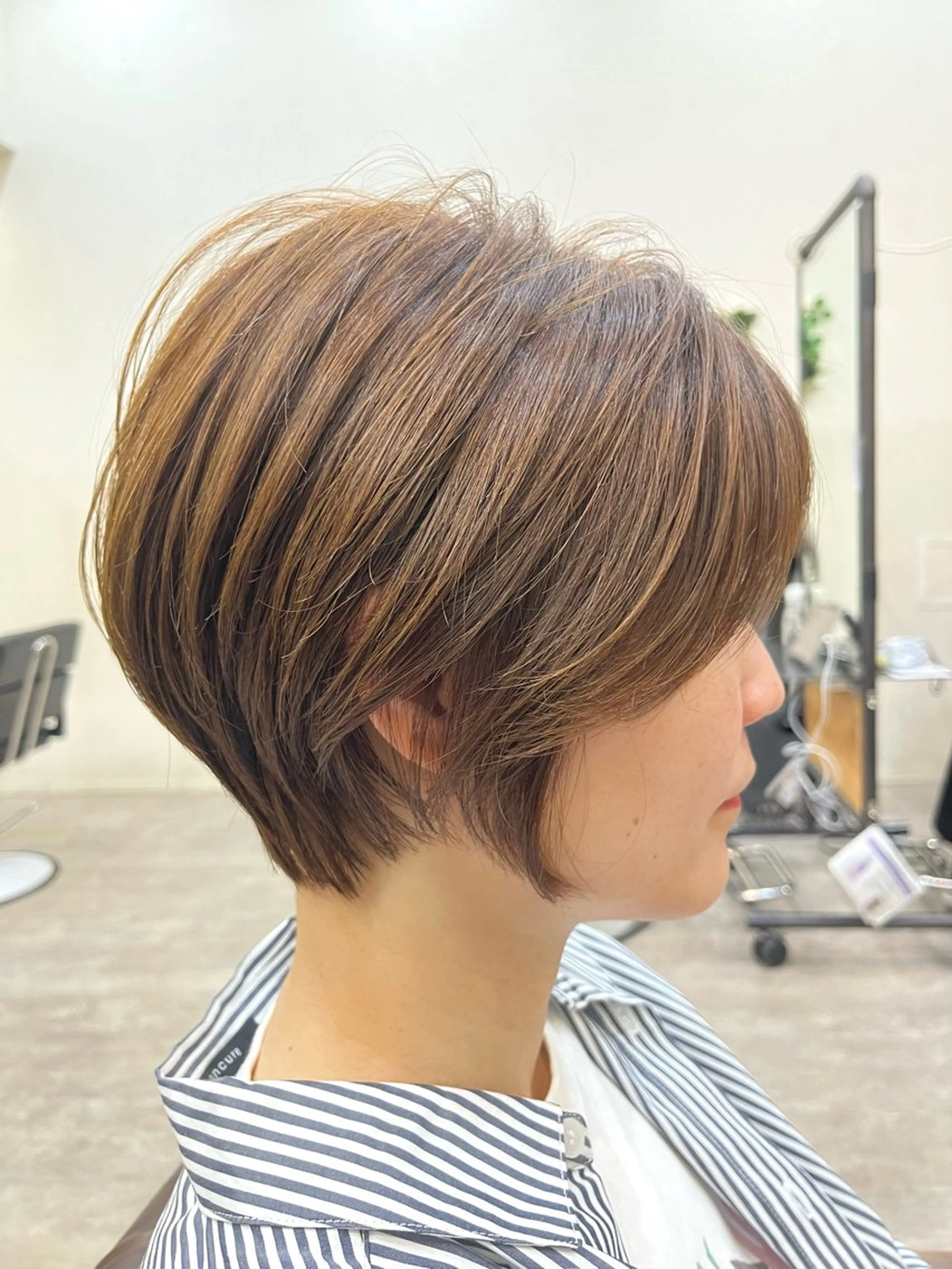 ショート カラー 似合わせカット ショートヘア カット トリートメント 艶髪矯正/髪質改善 カイトのヘアスタイル