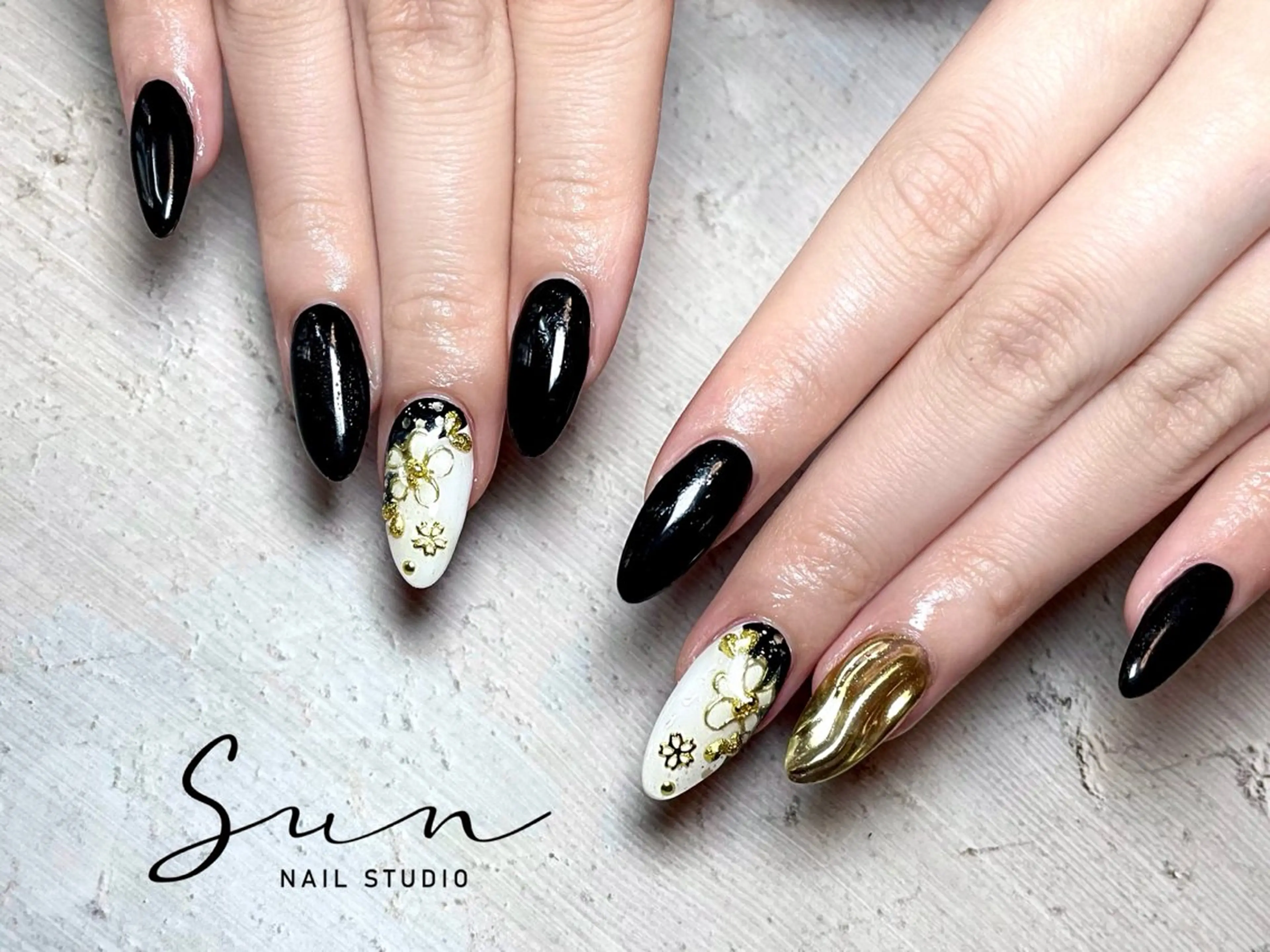 ネイル ハンドネイル ハンドケア SUN nail上本町のネイルデザイン