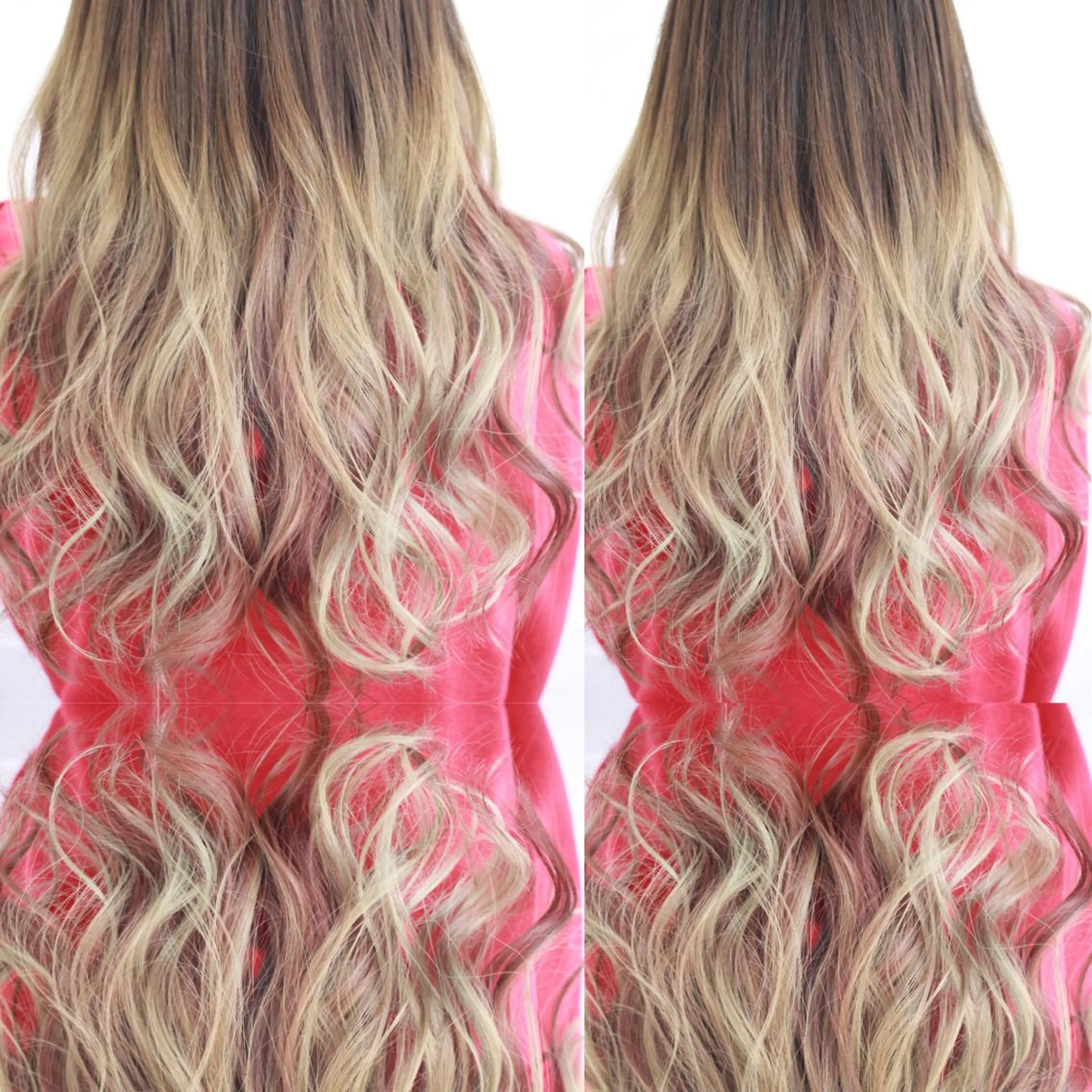 ロング カラー インナーカラー ピンクカラー ヘアカラー トリートメント LUXBE LUCE那覇イオン店所属・LUXBE LUCEのヘアスタイル