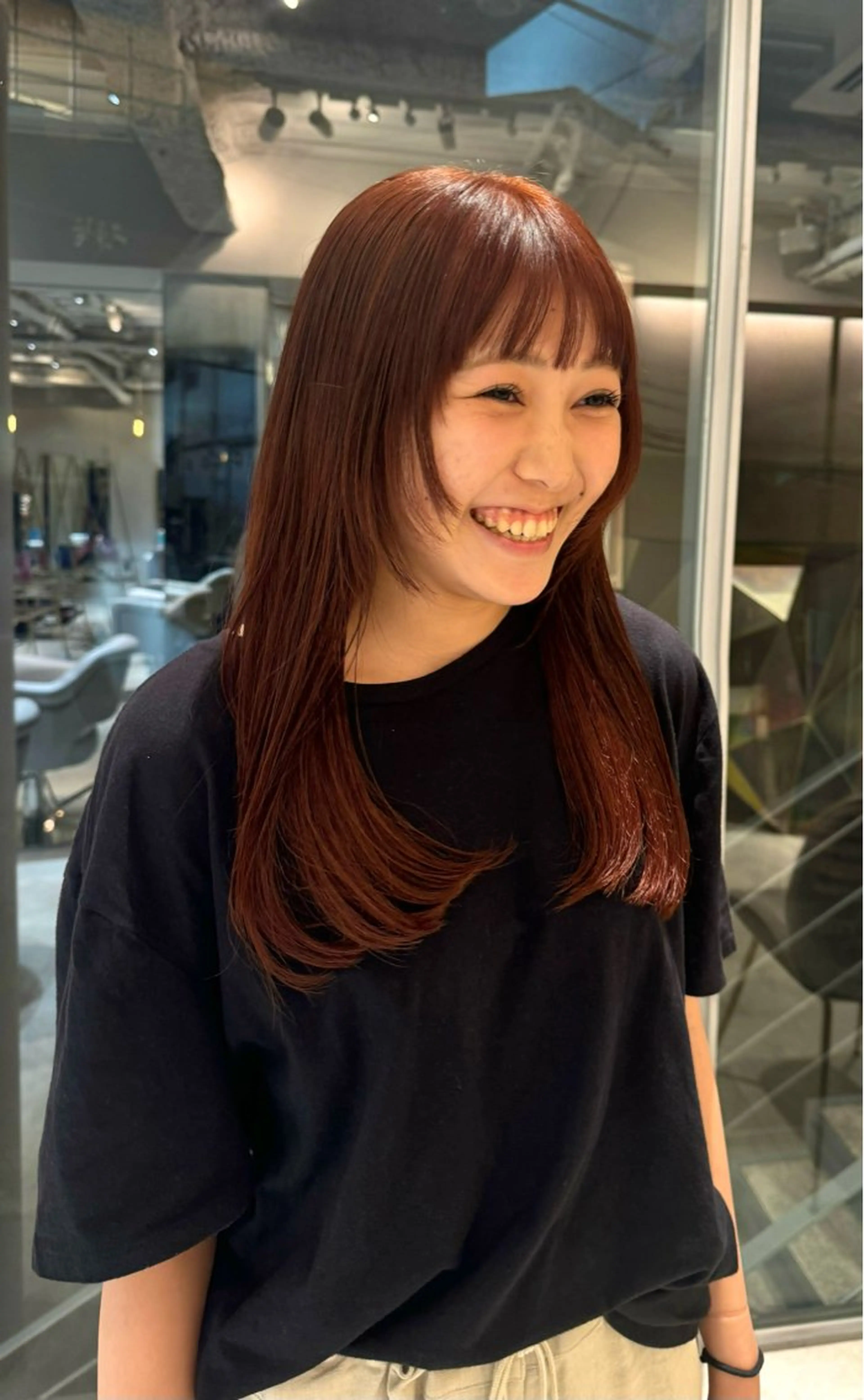 ロング カット ヘアカラー 🩵垢抜けボブ /ミニボブ🩵しおのヘアスタイル