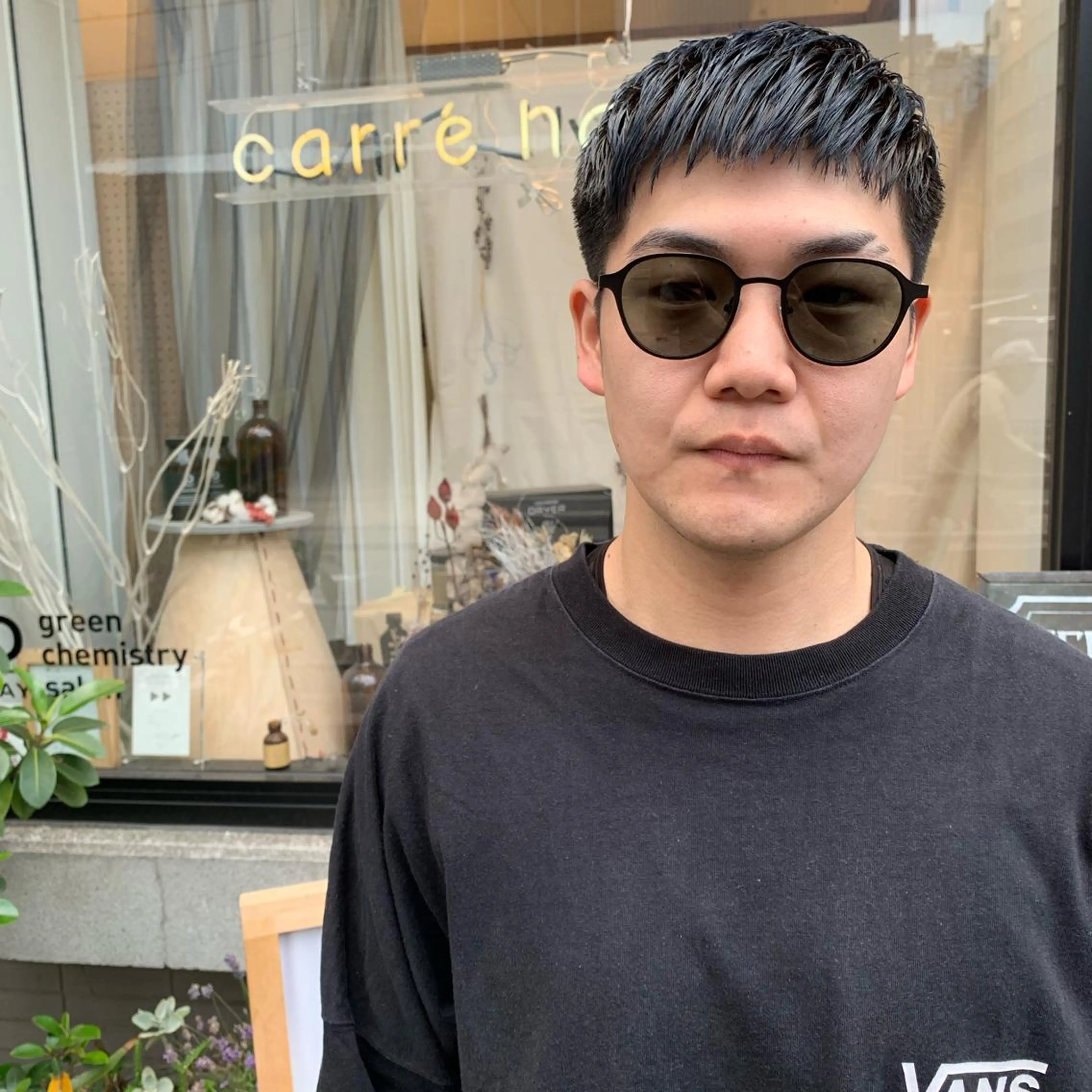 ショート 艶髪color💎髪 質改善ストレート大吉のヘアスタイル