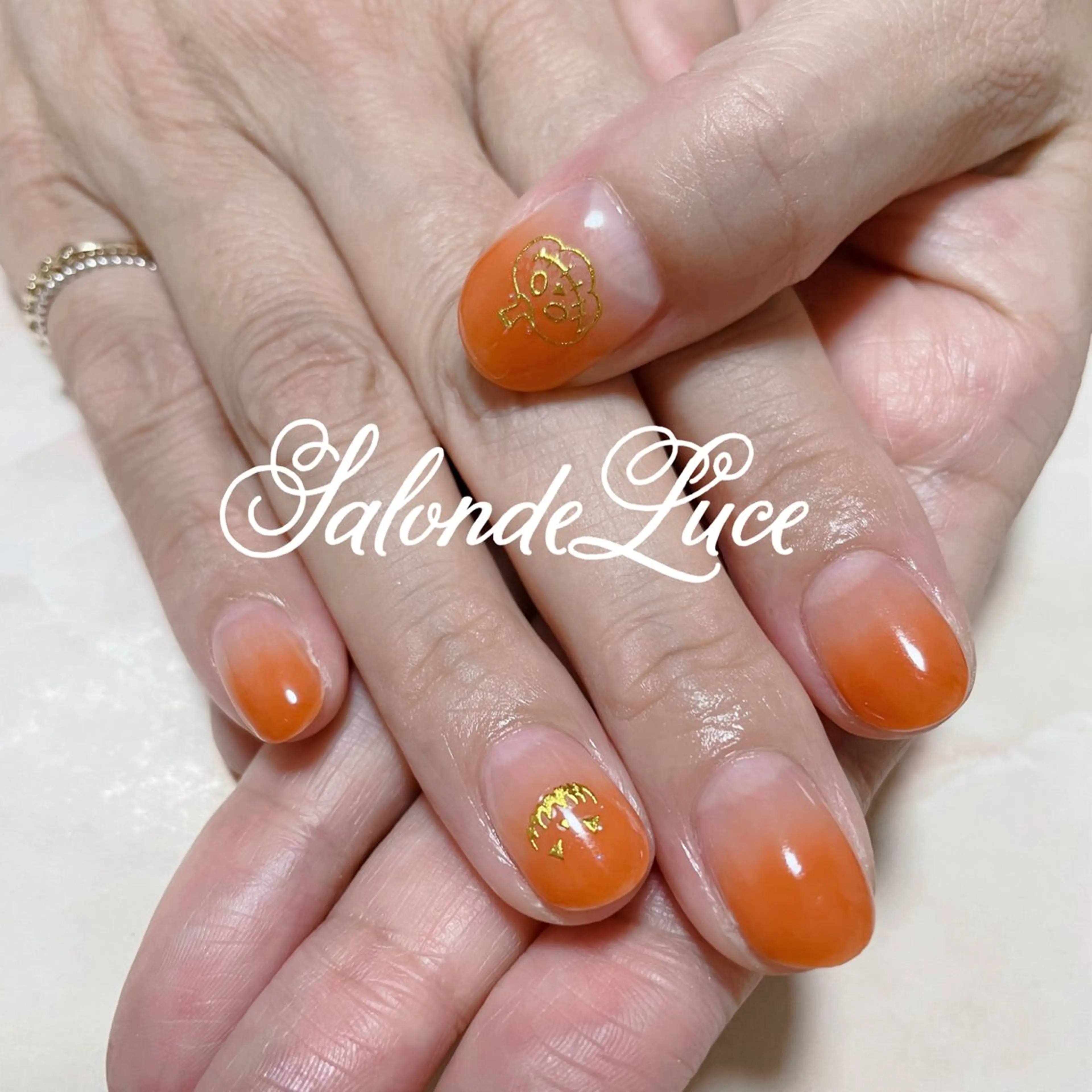 ネイル ハロウィン Salon de Luceのネイルデザイン