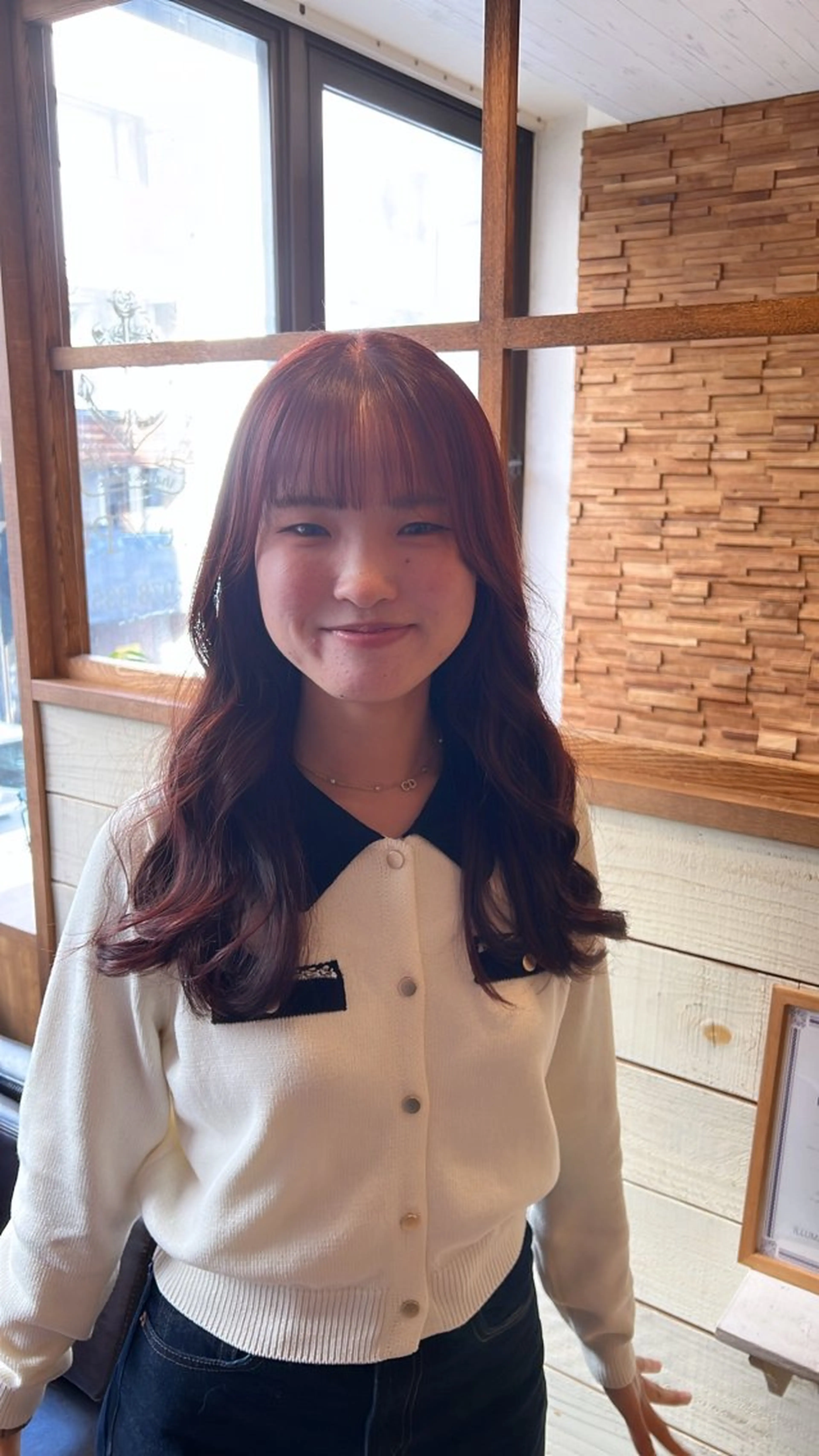 ミディアム カラー ヘアカラー トリートメント little  porto所属・透明感・艶感 小坂隼斗のヘアスタイル