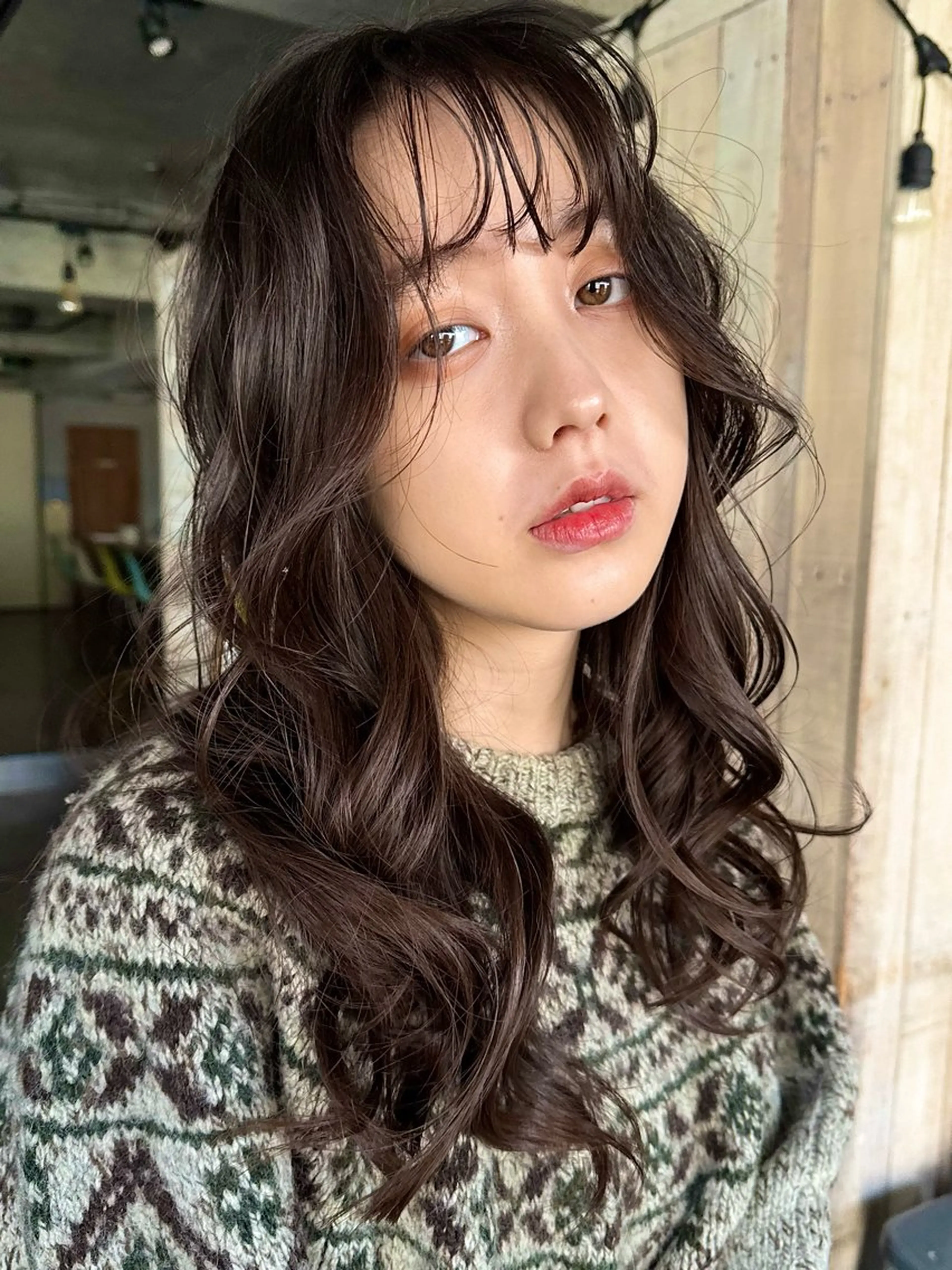 ロング カット NORA Journey所属・ブリーチカラー/ブロ ンドレイヤーカットのヘアスタイル