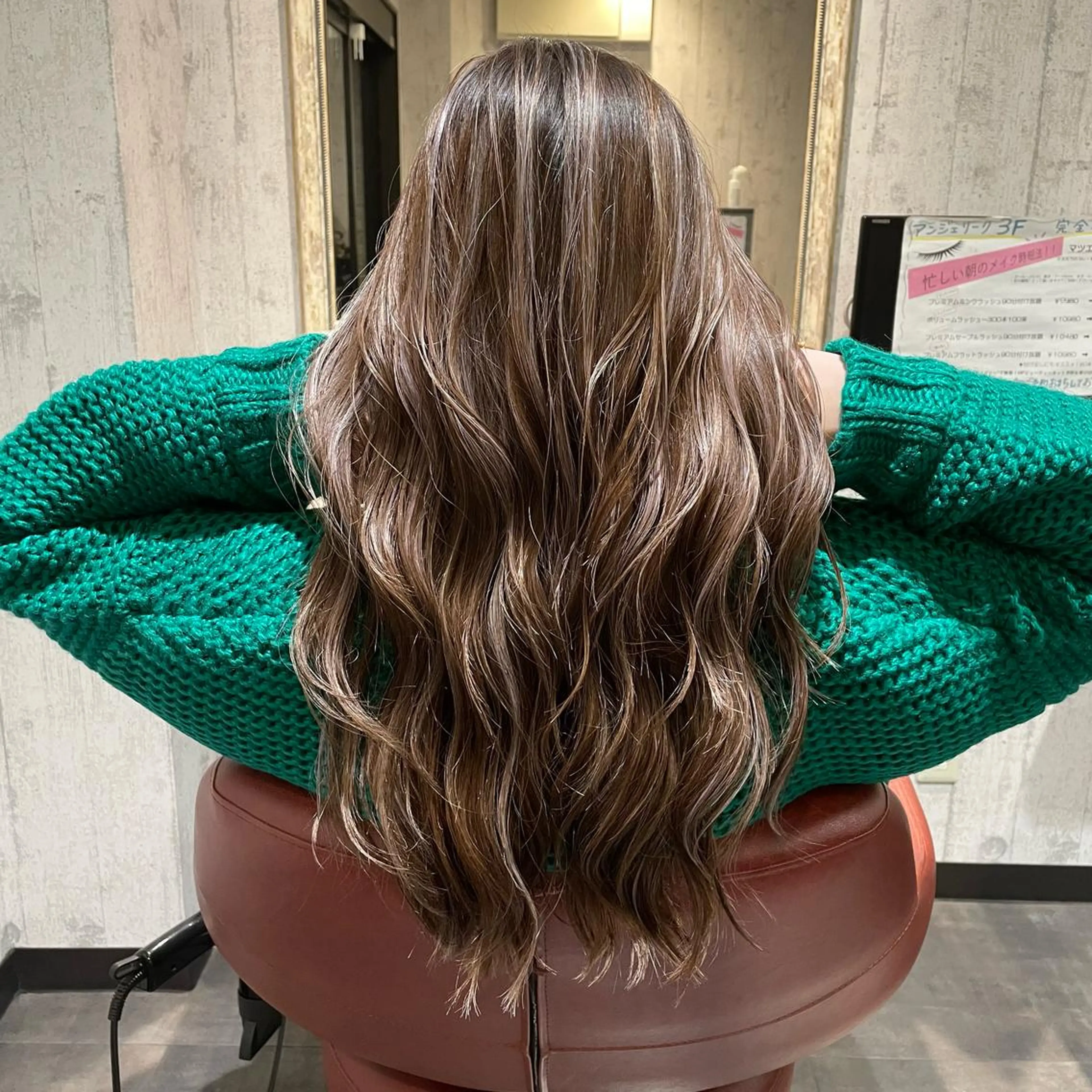 ロング カラー ハイライトカラー ハイライト ヘアカラー Wataru 外国人風カラー💎のヘアスタイル