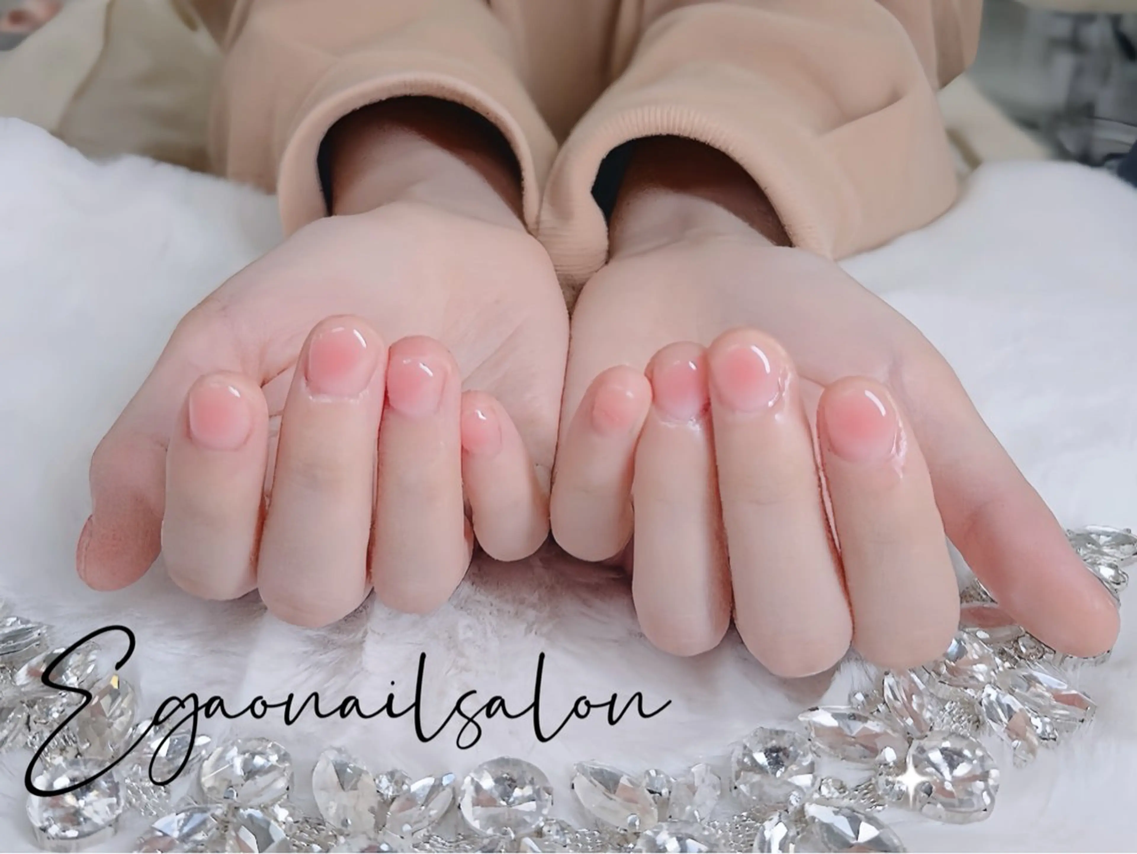 ネイル アートネイル フットネイル フレンチネイル ジェルネイル グラデーション ハンドネイル Egao Nail Salonのネイルデザイン