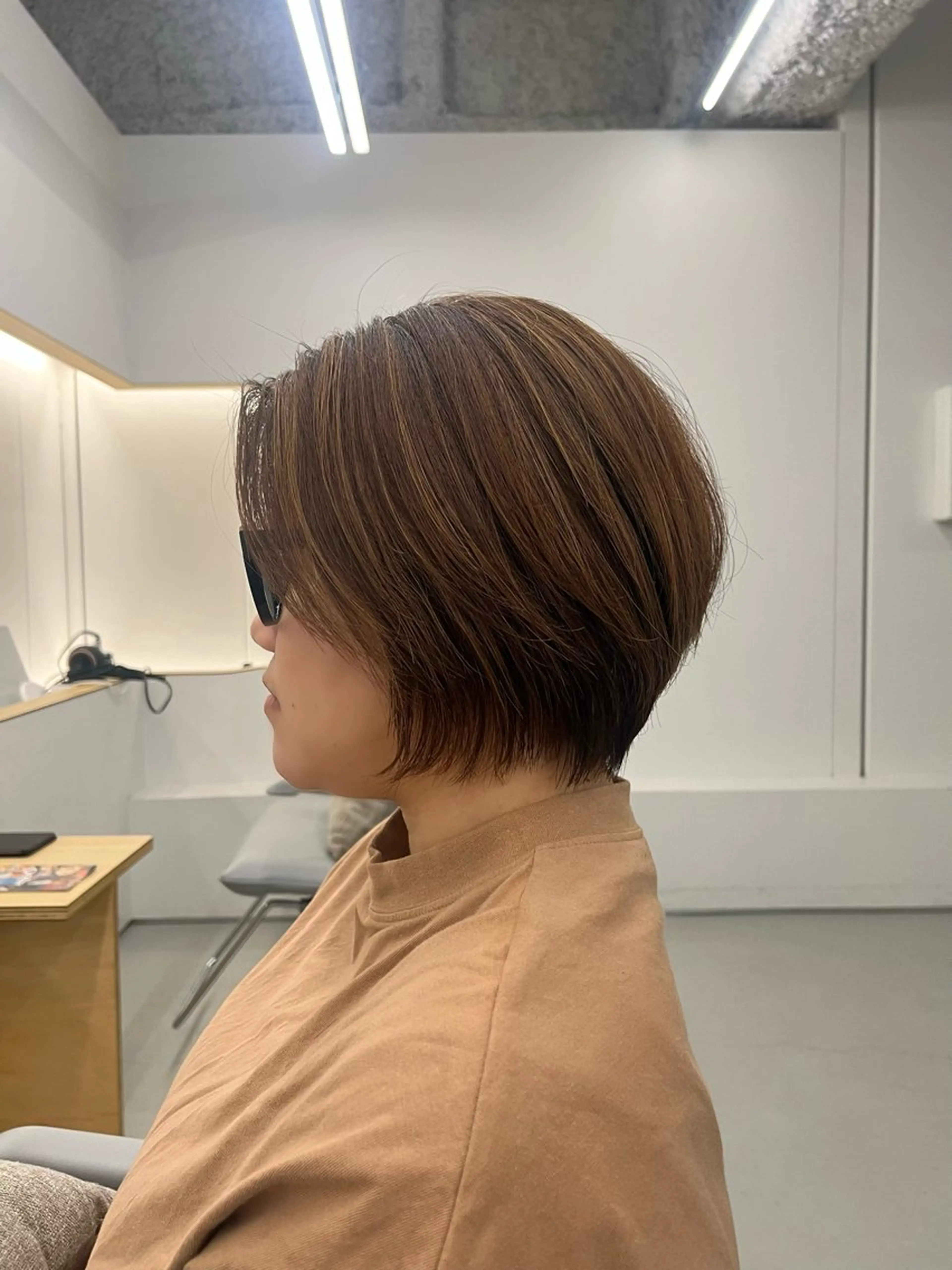 ショート レイヤー/ショート 遠藤光輝のヘアスタイル