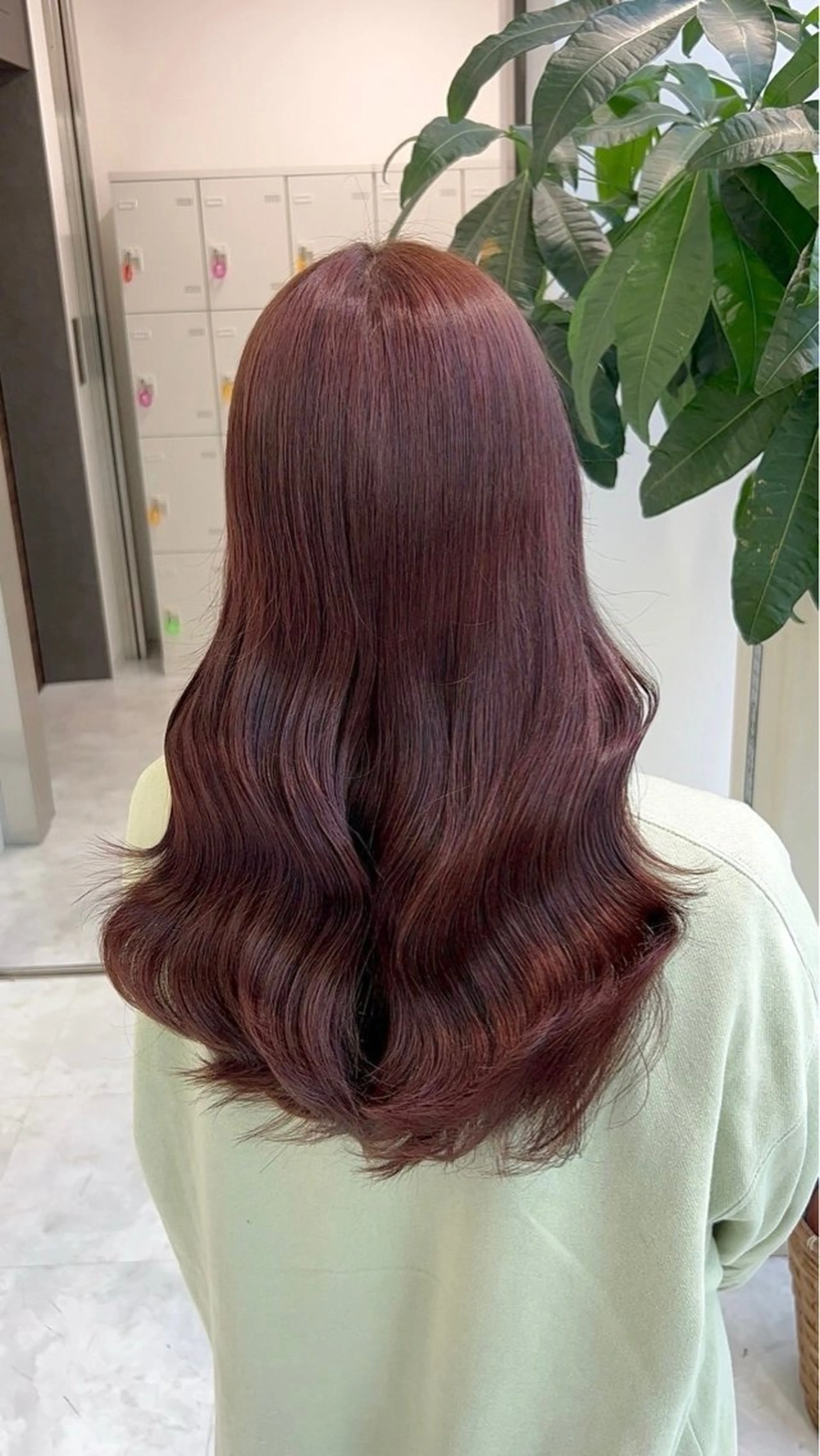 カラー 透明感うる艶カラー 🤍吉島環のヘアスタイル
