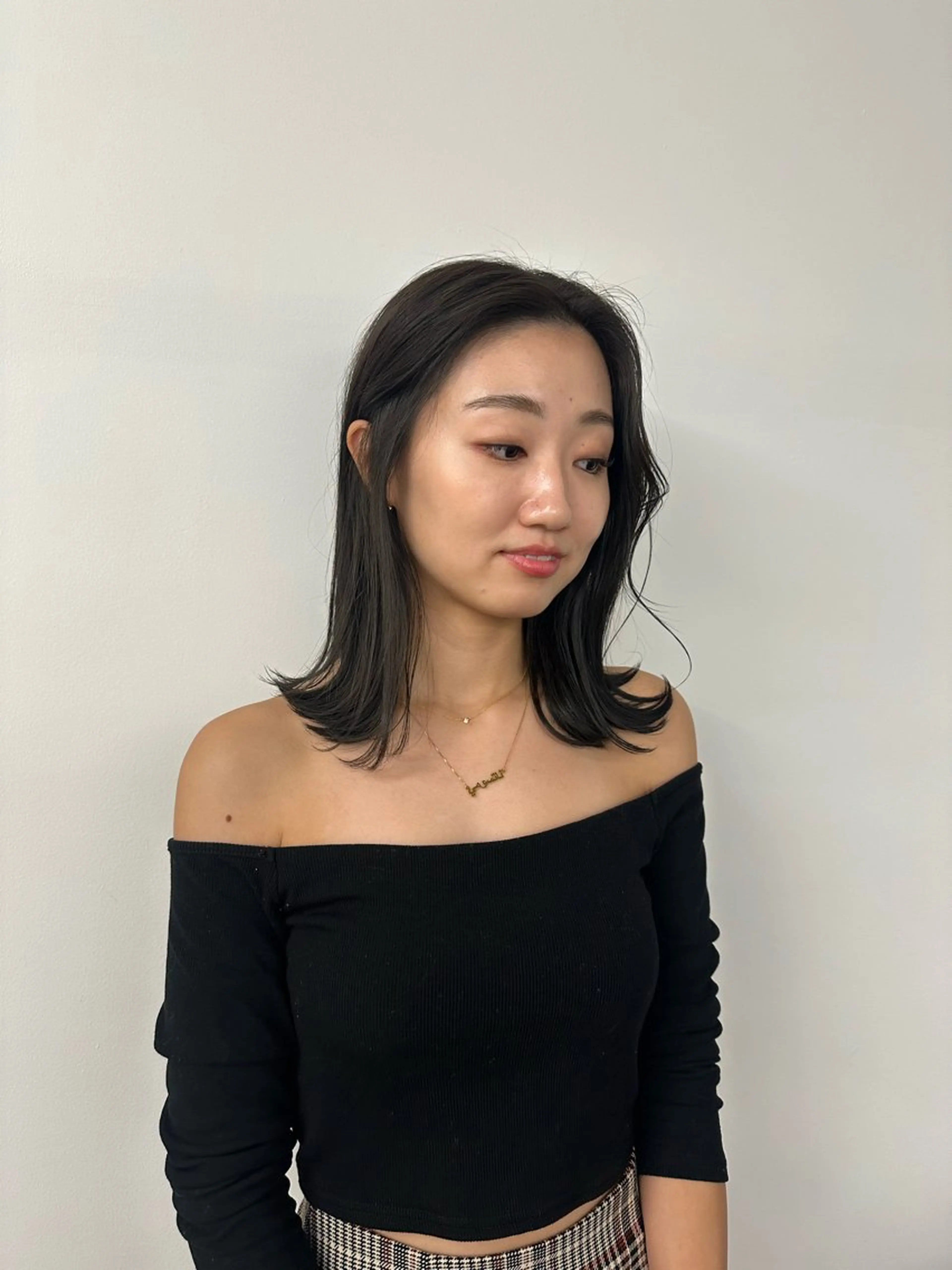 ミディアム カラー キッズ カット ヘアカラー オトナヘア🌿 harukaのヘアスタイル