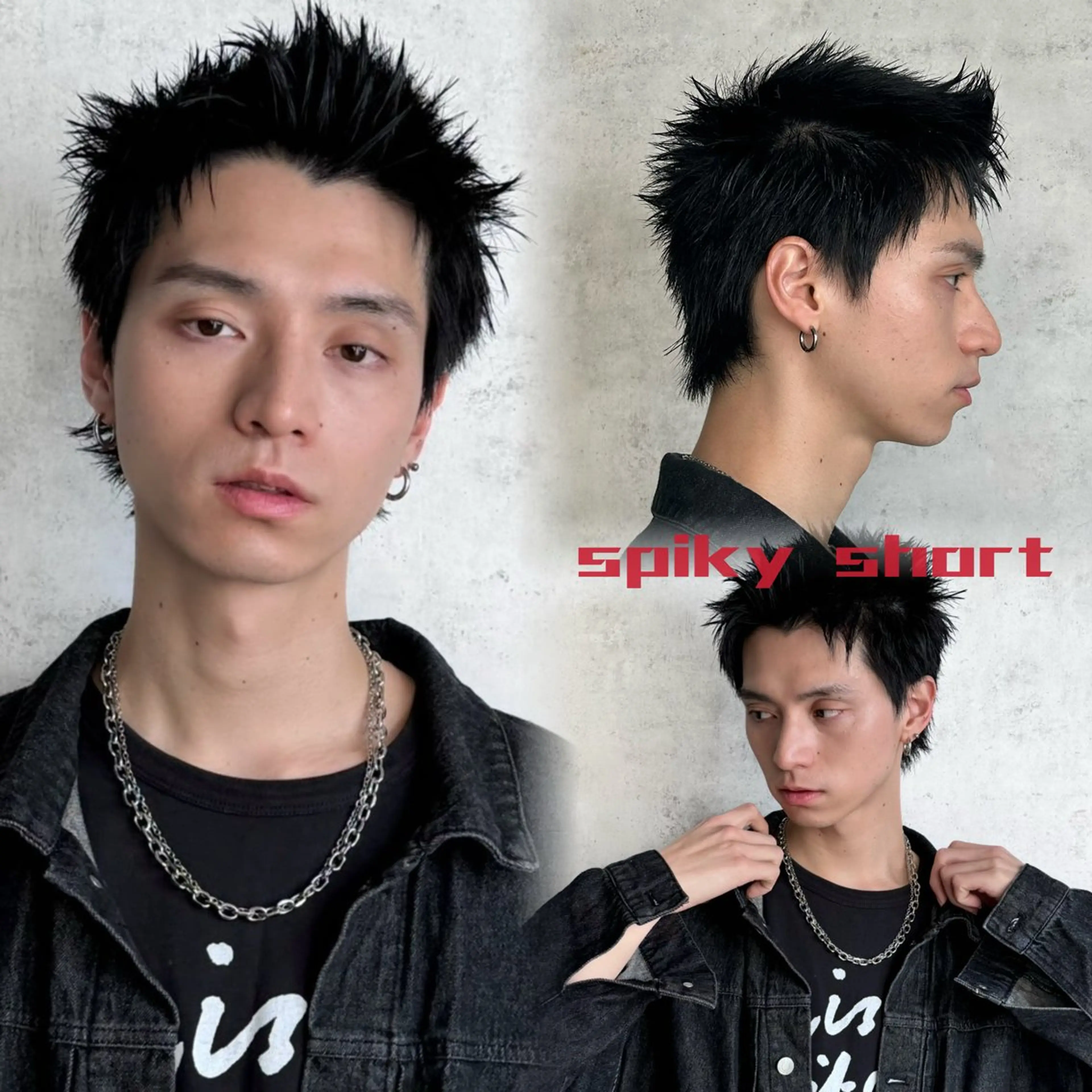 【再来】3回目までご利用可能🐦🔥メンズカット#スパイキーショート#ツーブロック#センターパートの写真